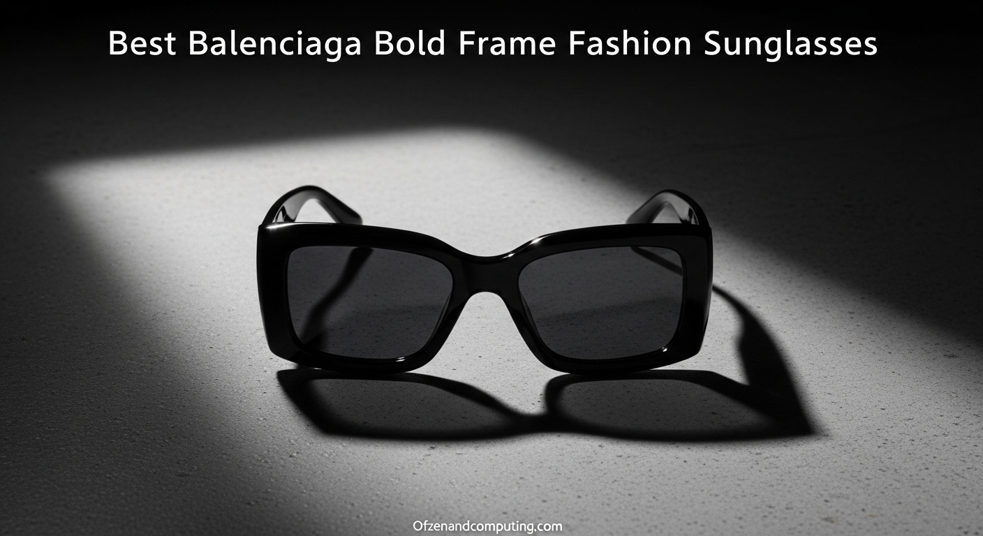 15 Best Balenciaga Bold Frame Fashion Sunglasses ([nmf] [cy])