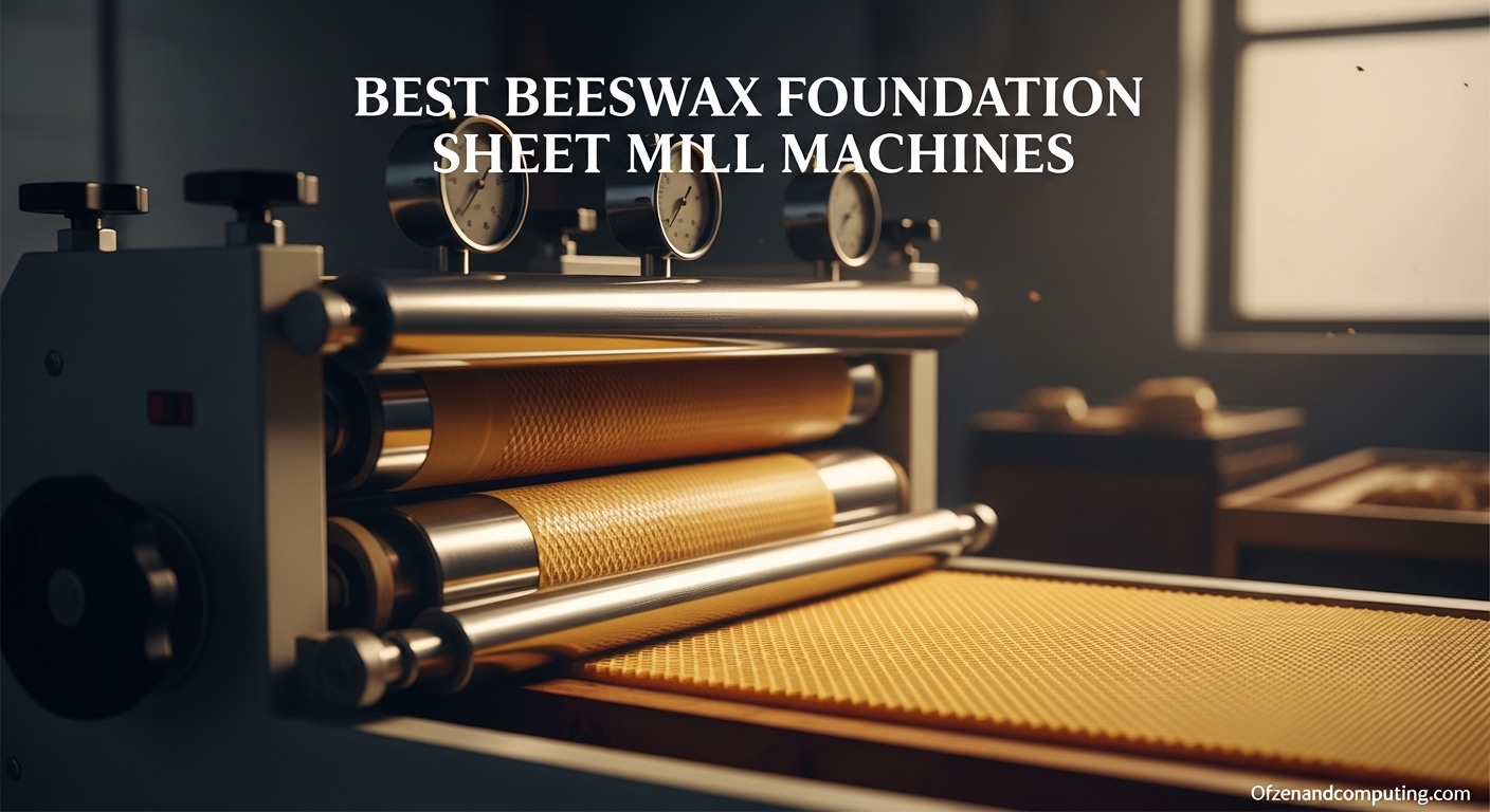 8 Best Beeswax Foundation Sheet Mill Machines ([nmf] [cy])