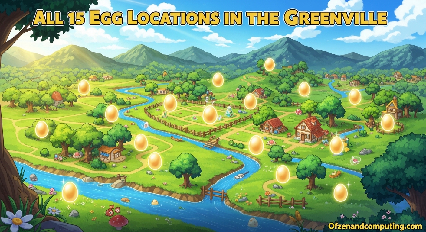 All 15 Egg Locations in the Greenville