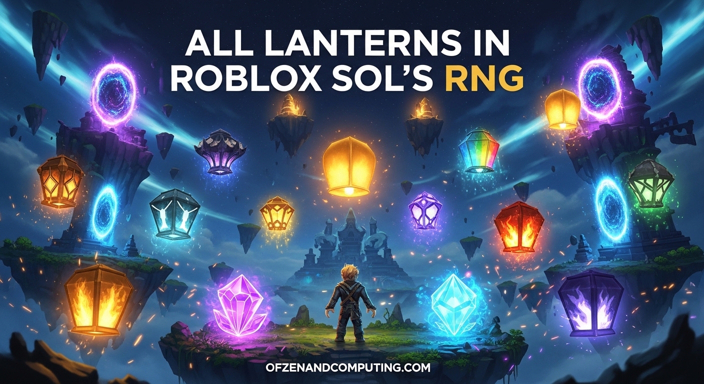 All Lanterns in Roblox Sol's RNG