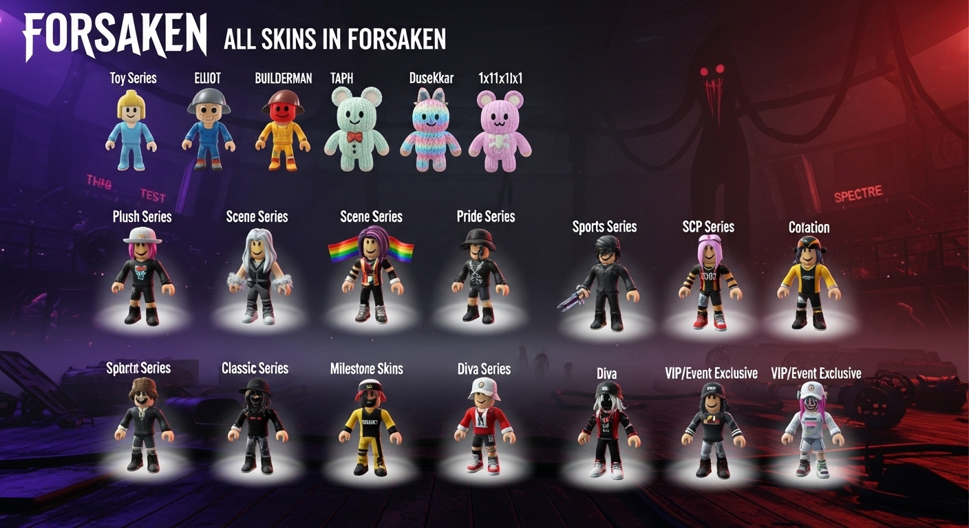 All Skins in Forsaken
