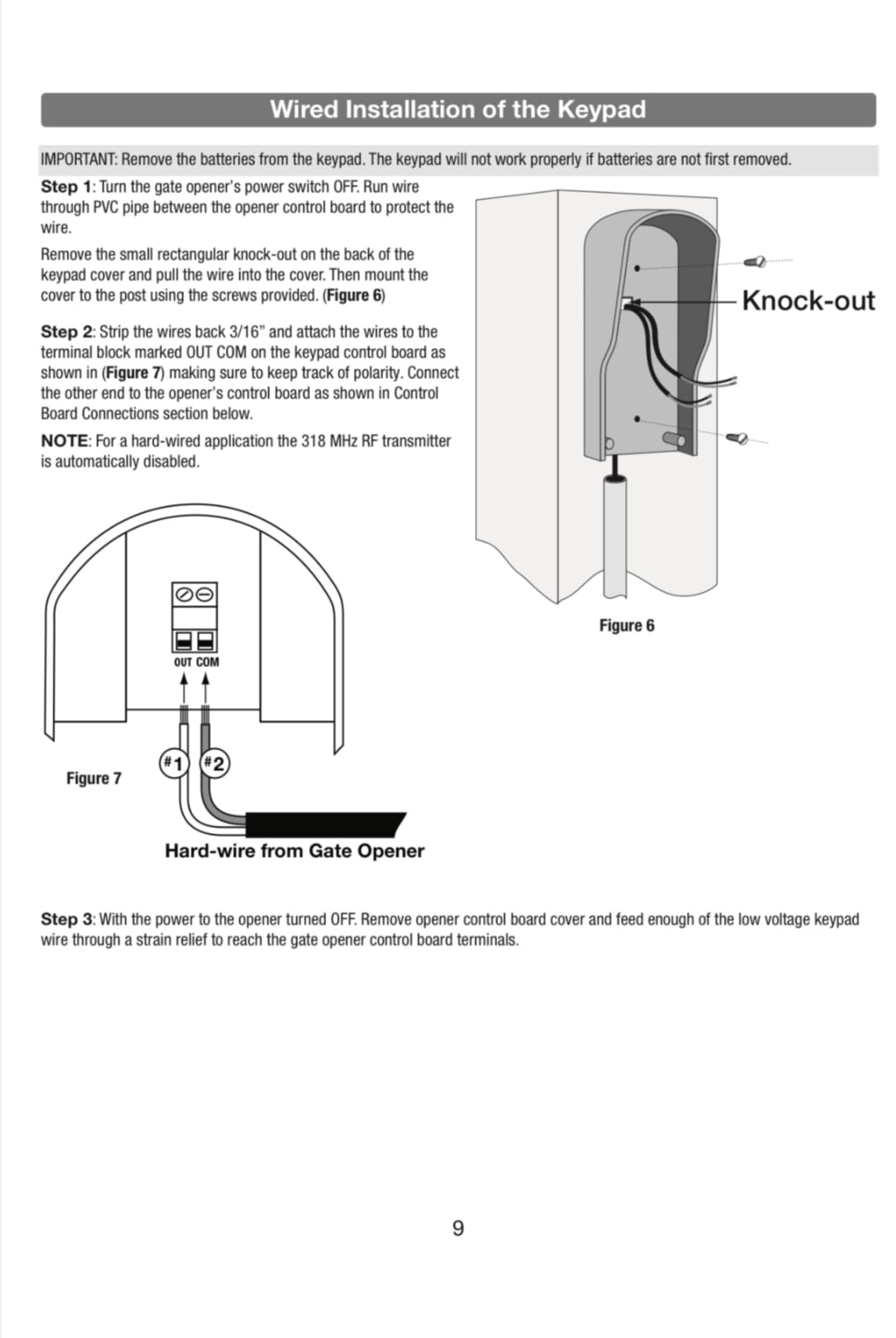 Mighty Mule Wireless Digital Keypad (FM137), Black, 25 customer photo 2