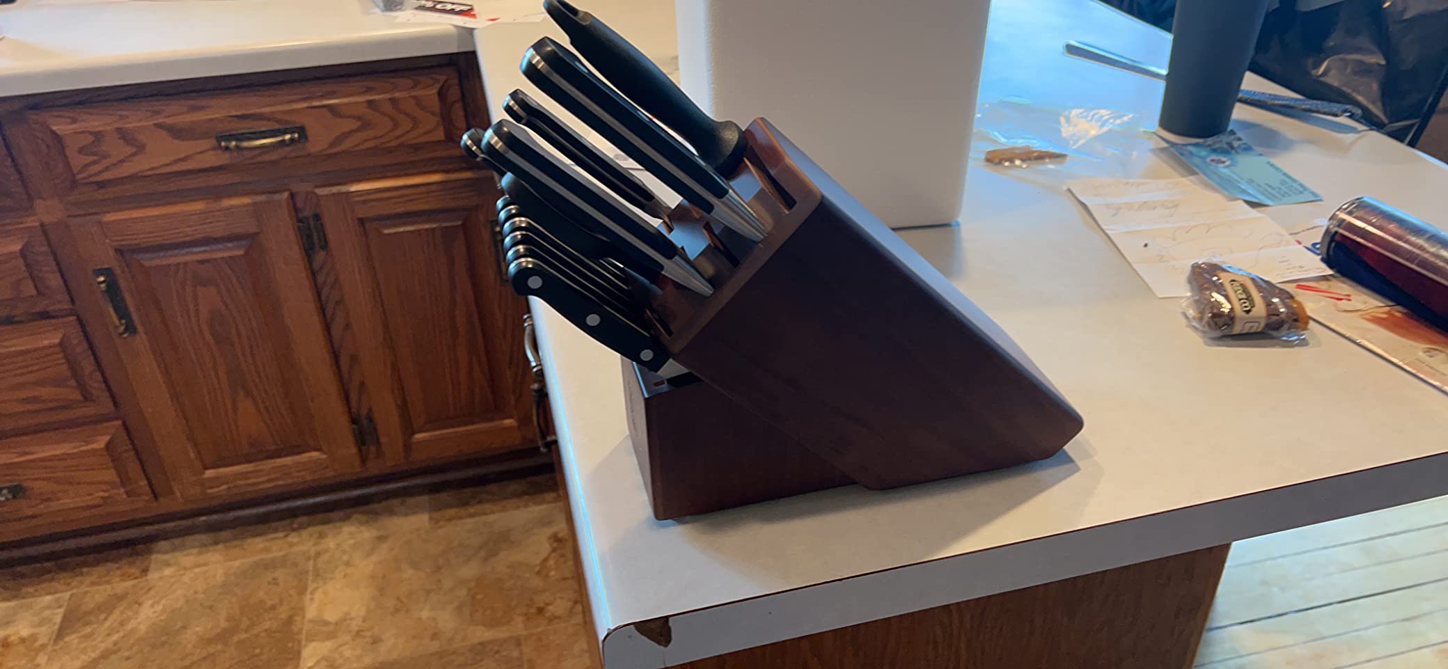 ZWILLING Pro 7-pc Knife Block Set with Bonus Sharpener customer photo 2