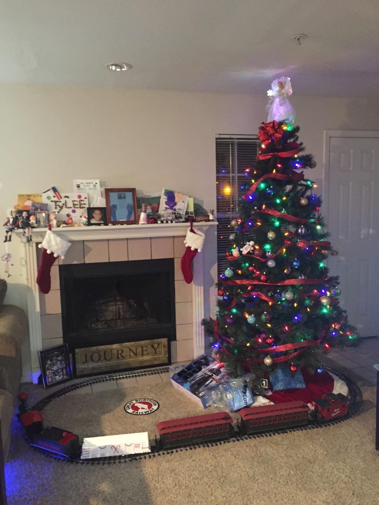 Bachmann Trains - Night Before Christmas Ready To Run Electric Train Set - Large G Scale customer photo 1