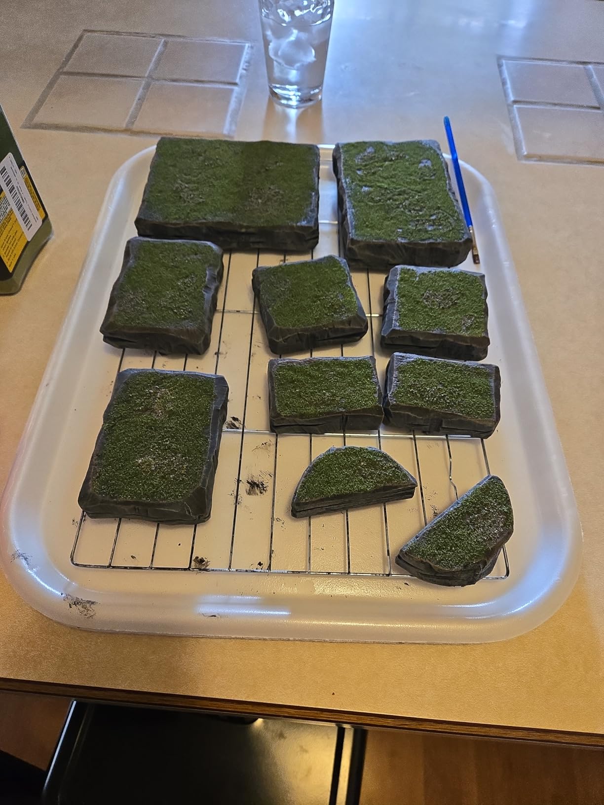 WOODLAND SCENICS T1349 Turf Fine Blended Green 32 oz WOOU3349 customer photo 1