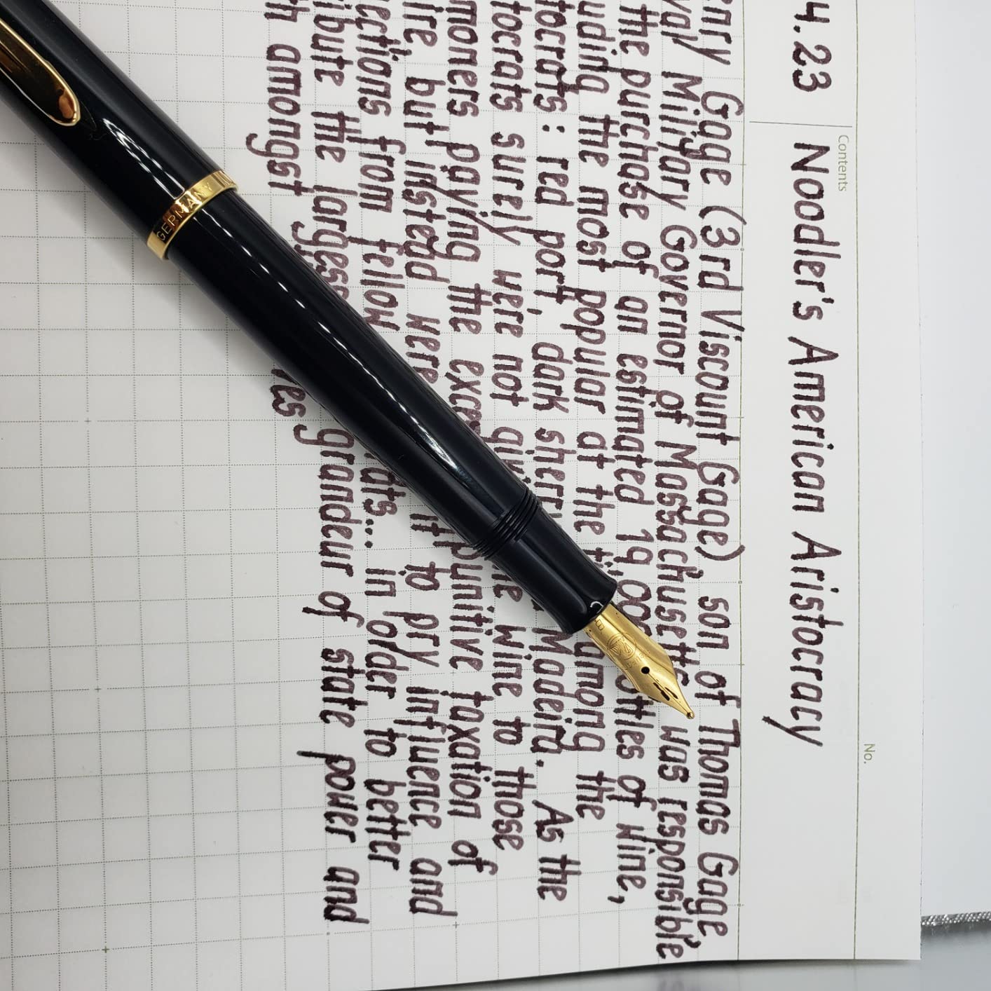 Pelikan Souverän M600 Fountain Pen, Fine Nib, Black/Green customer photo 2