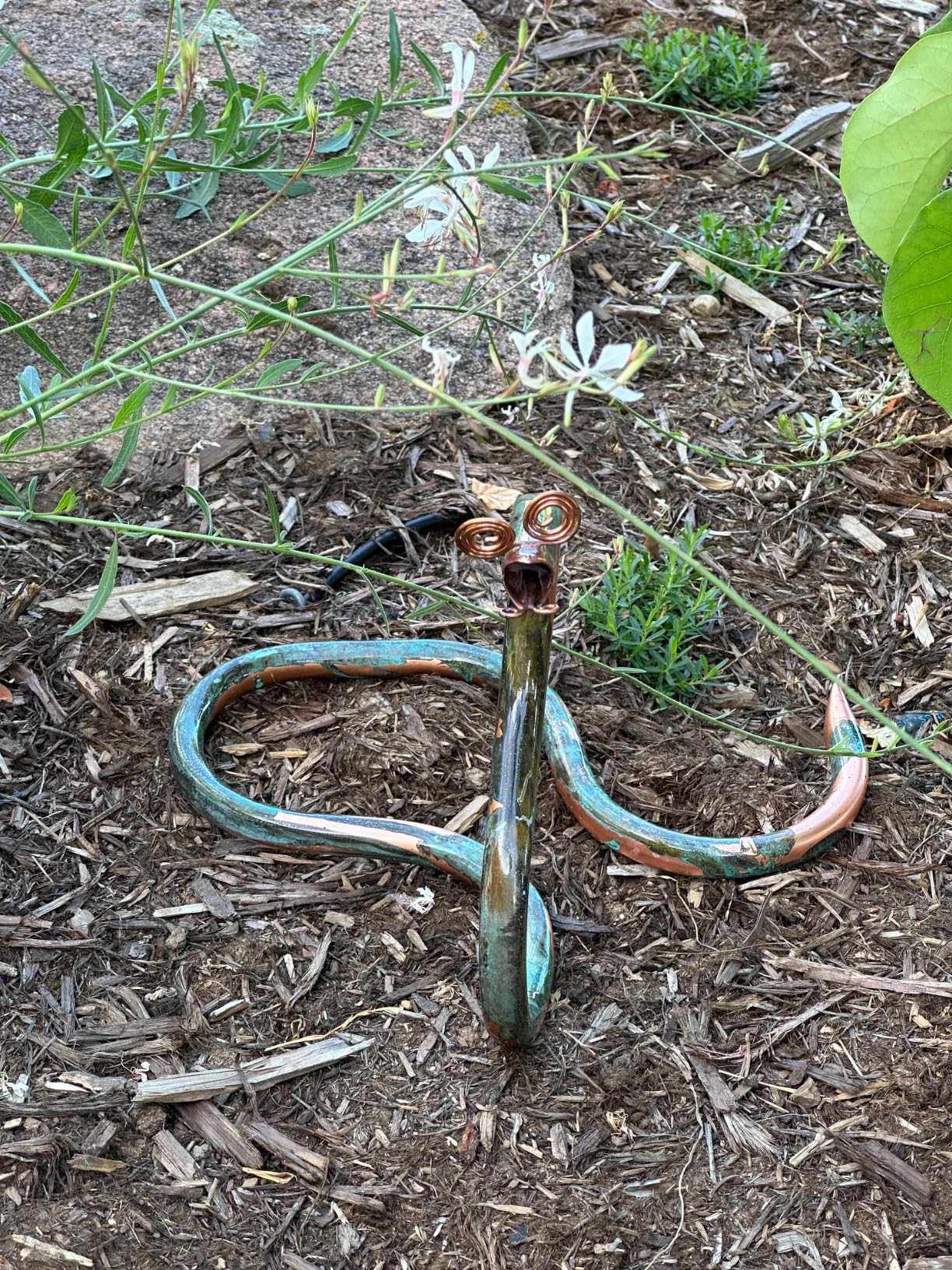 Modern Artisans American Made Copper Owl Garden Sculpture/Stake customer photo 1