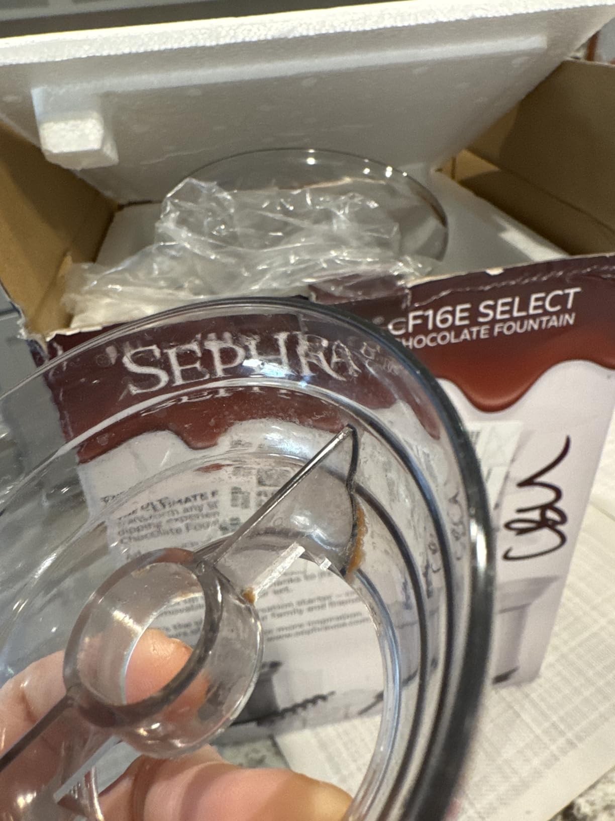 Sephra Classic Home Chocolate Fountain. 18