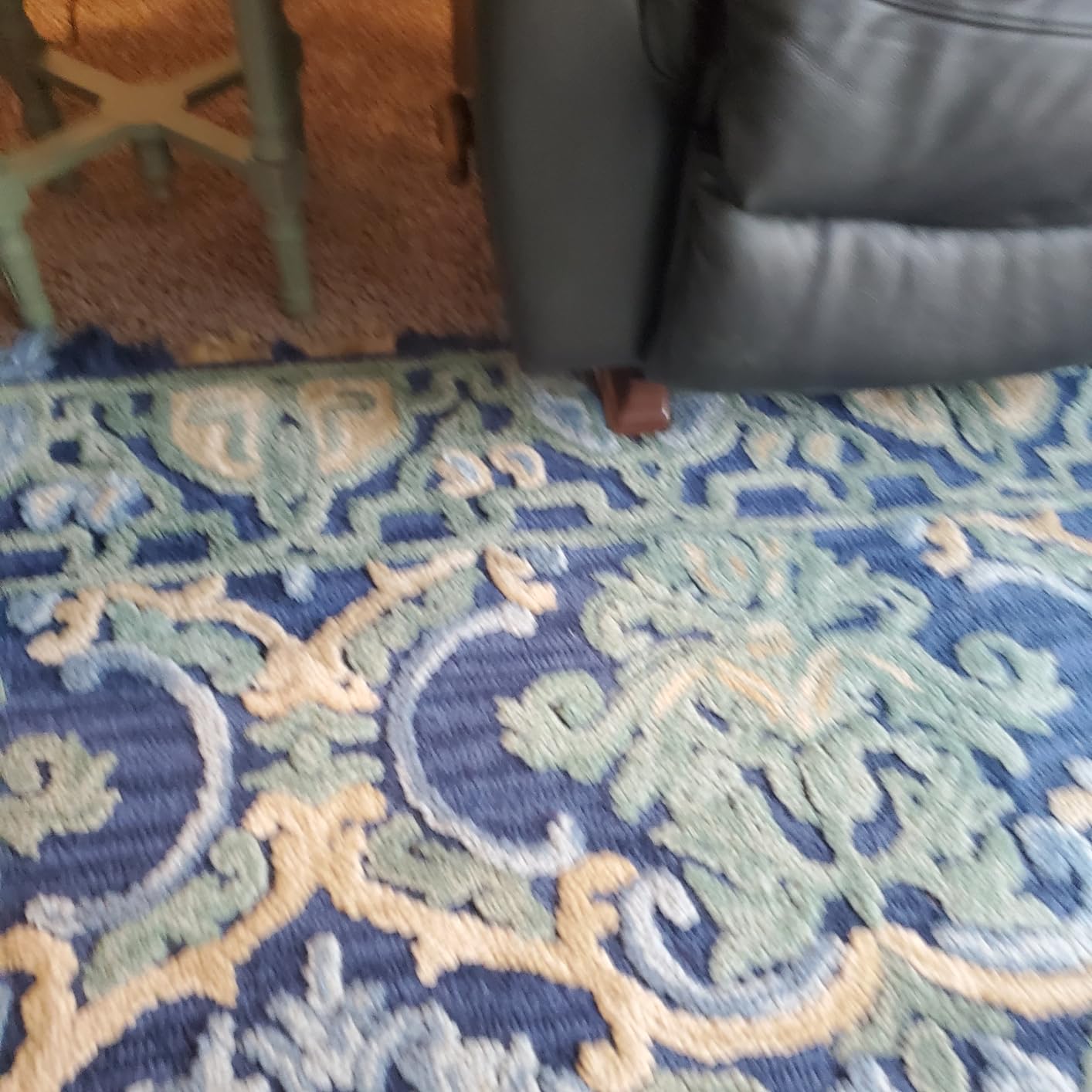 Stander Recliner Risers, Non-Slip Chair Lifters for Adults, Seniors, and Elderly, Low Profile Seat Raiser for Sitting and Standing Assistance, Compatible with Wooden Base Recliners, Set of 4, Brown customer photo 1