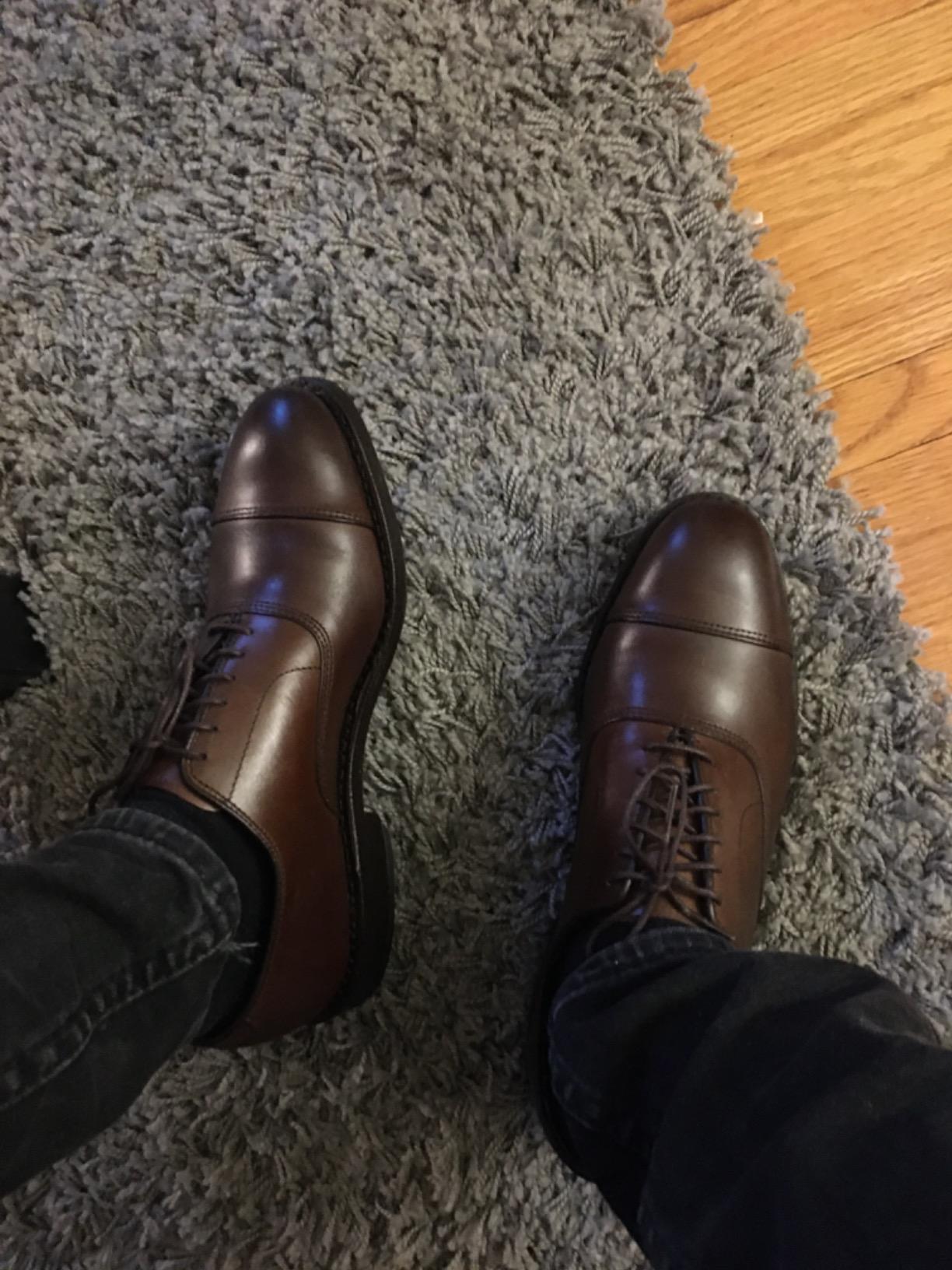 Men's Park Avenue Waterproof Cap-toe Oxford Dress Shoe customer photo 2