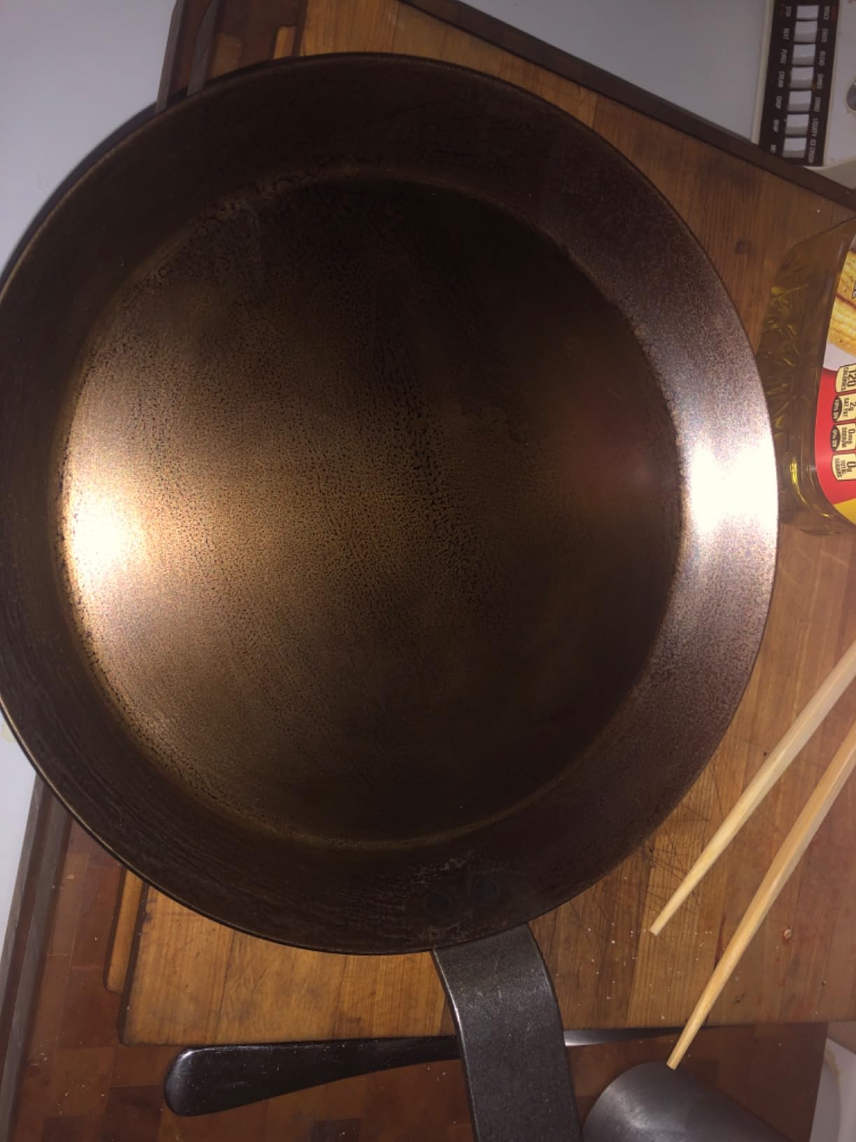 Matfer Bourgeat Black Carbon Steel Crêpe Pan, 7 7/8