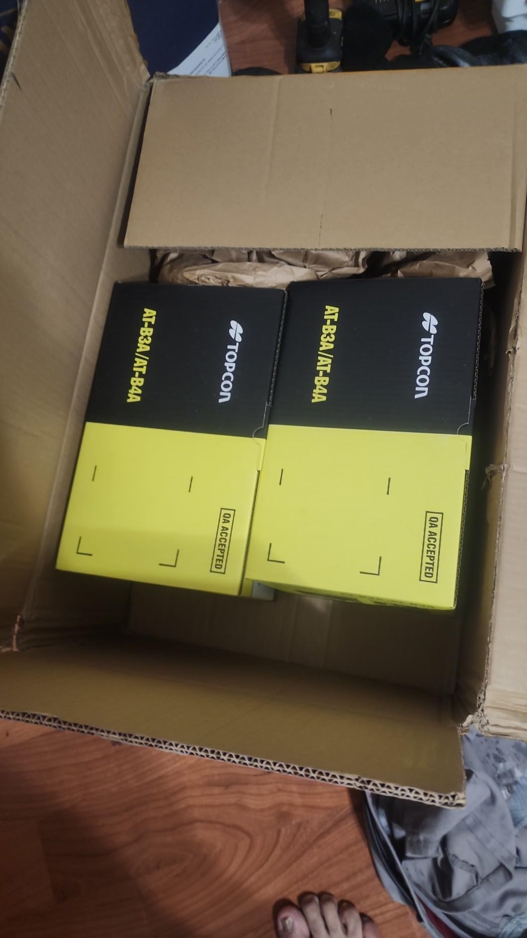 Topcon 24x Automatic Level AT-B4 customer photo 1