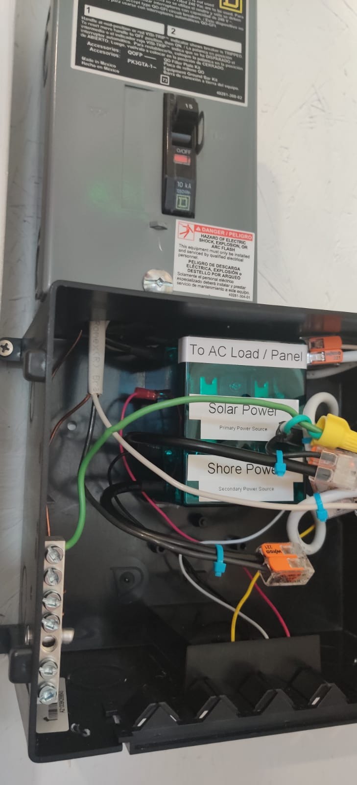 Go Power TS-30 30 Amp Automatic Transfer Switch, Dual Source Compatibility, Generator Delay Switch, Easy Installation, Compact Design customer photo 2