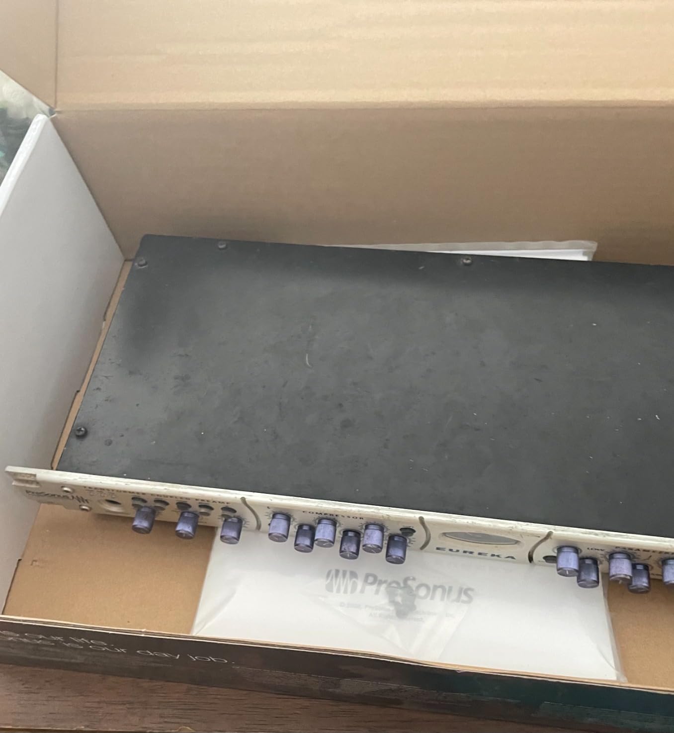 PreSonus STUDIOCHANNEL Vacuum-Tube Channel Strip, Blue customer photo 1