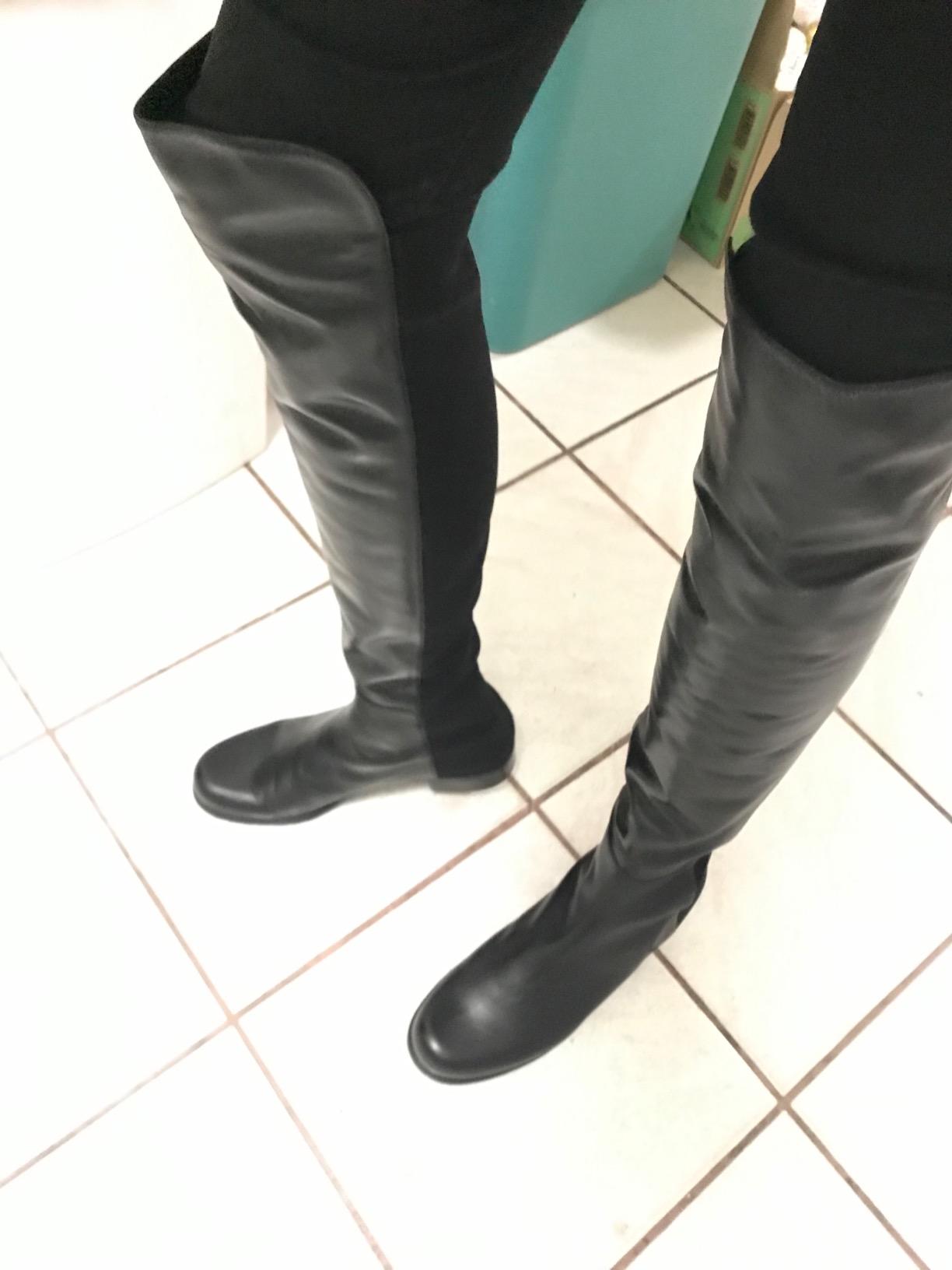 Stuart Weitzman Women's 5050 Flat Boots customer photo 1