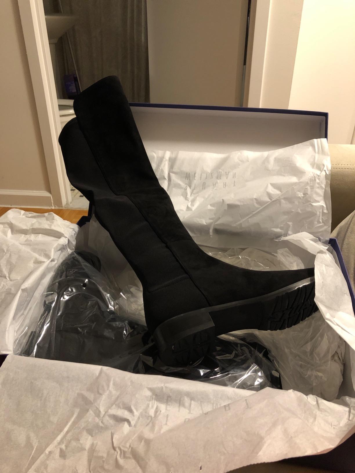 Stuart Weitzman Women's 5050 Flat Boots customer photo 2