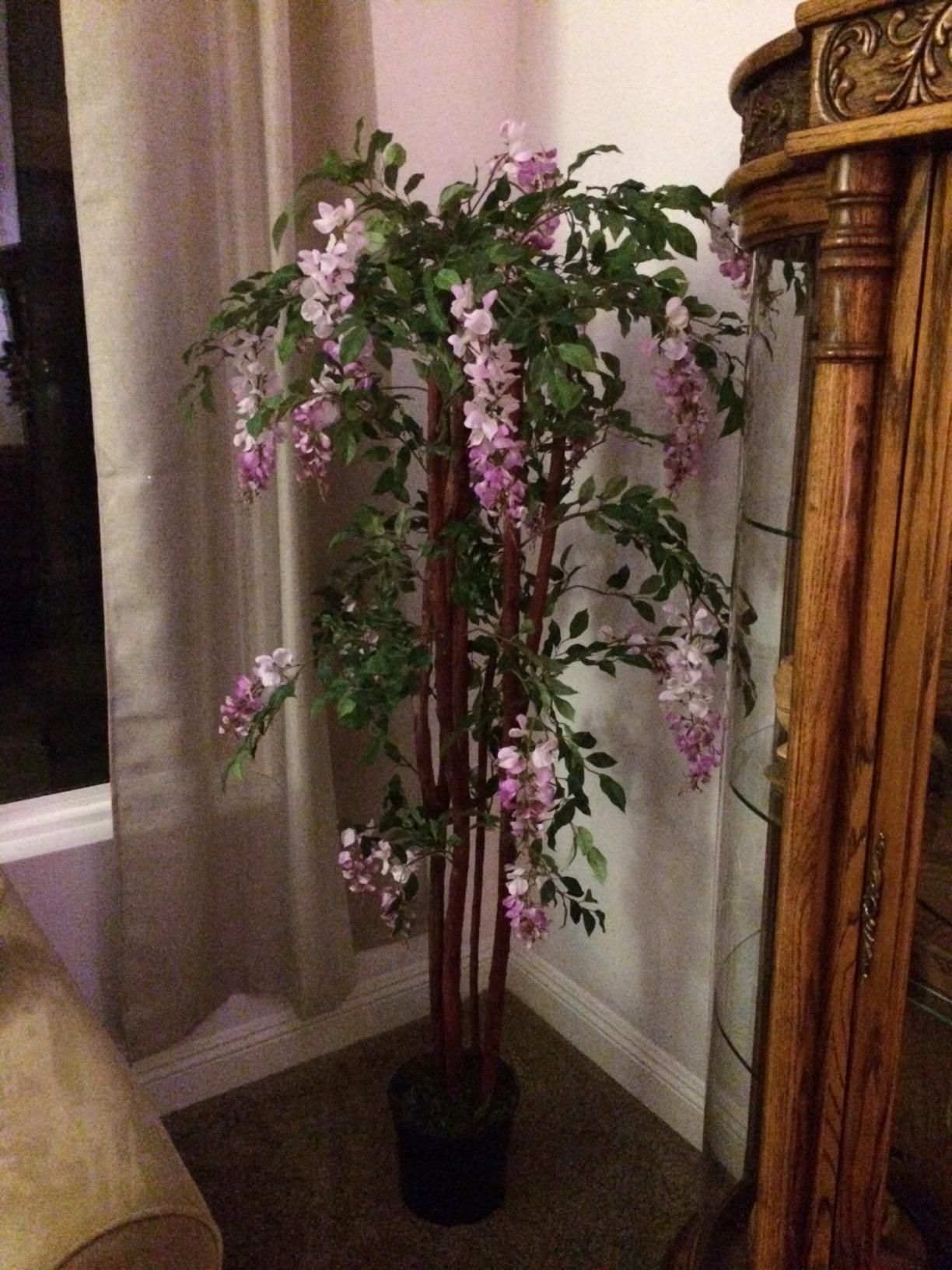 Nearly Natural 5ft. Wisteria Silk Tree customer photo 1