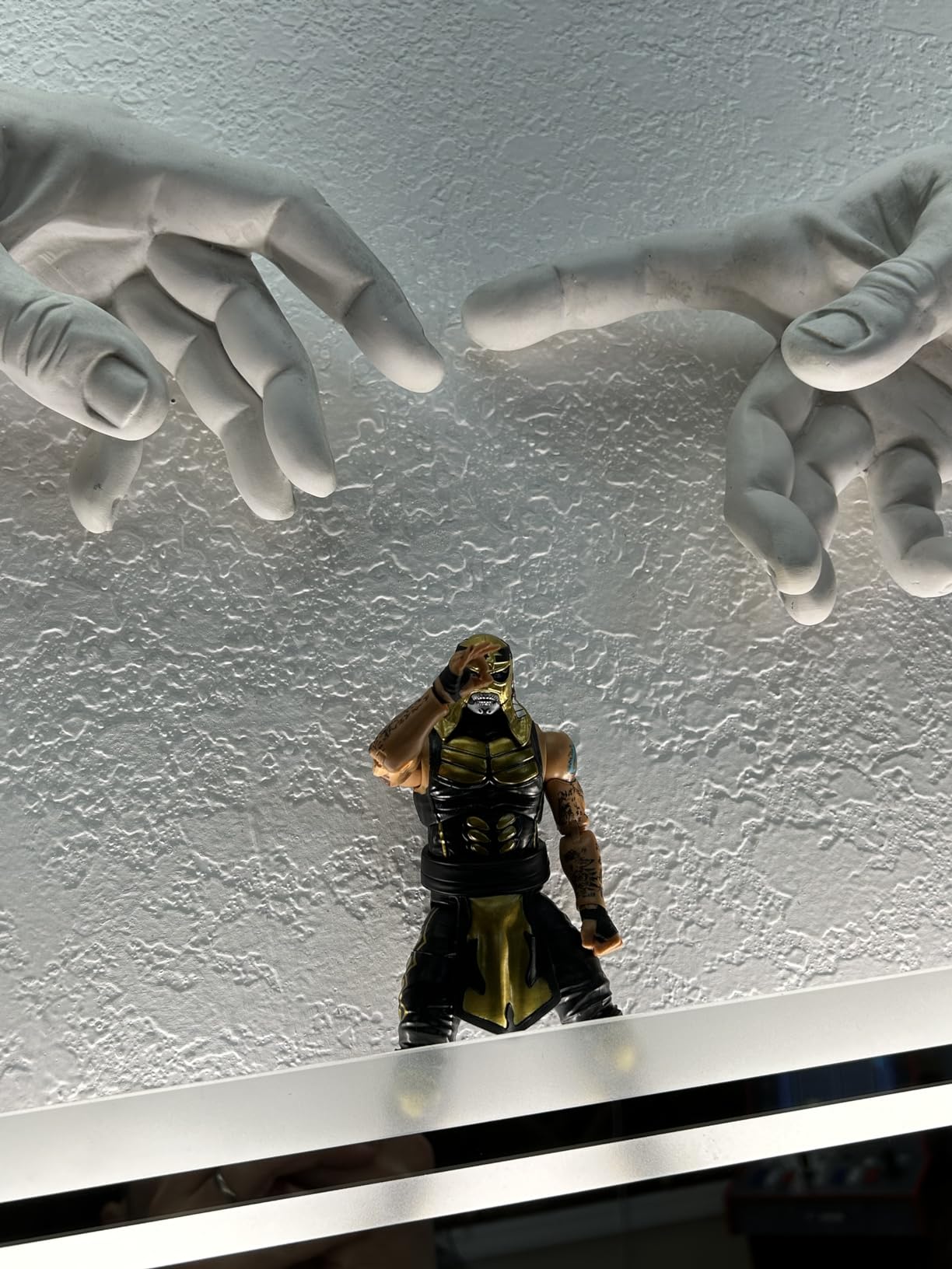 Design Toscano The Creation Wall Sculpture in Ancient Stone (Set of 2), Antique Stone customer photo 2