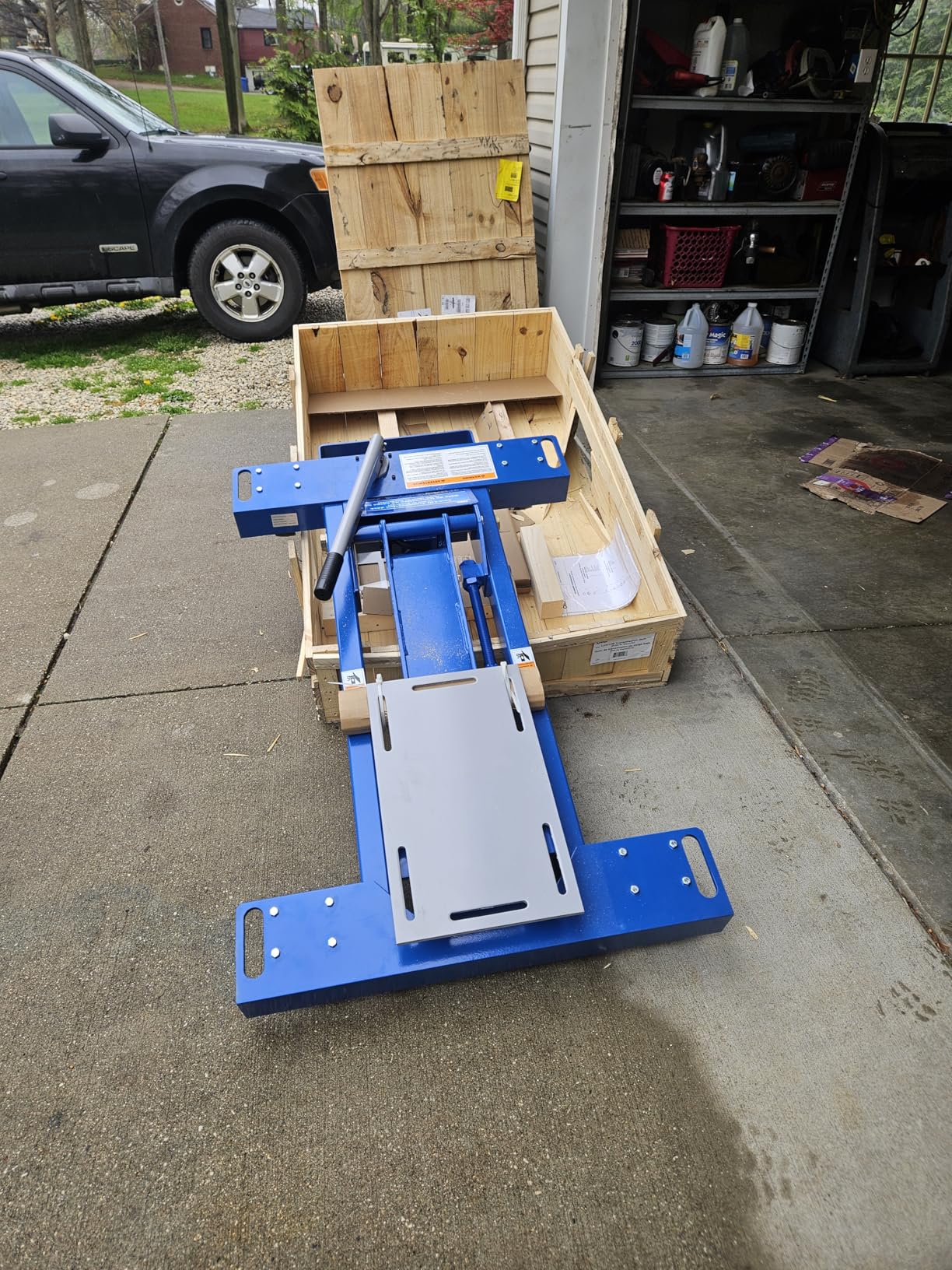 OTC 5019A 2,200 lb. Capacity Low-Lift Transmission Jack for Eaton Fuller Roadranger Transmissions customer photo 1