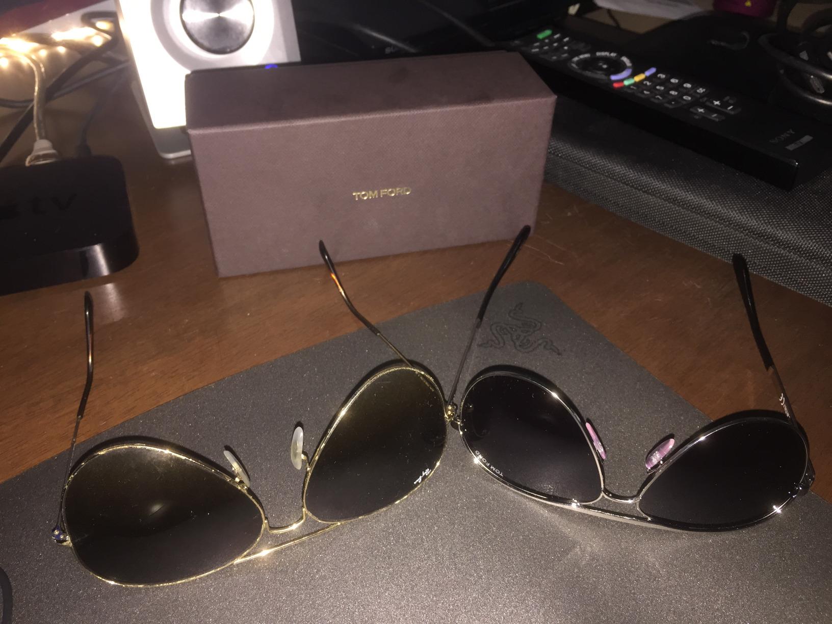 Tom Ford Marko Aviator Sunglasses FT0144 58, Silver, 58-13-140 customer photo 2