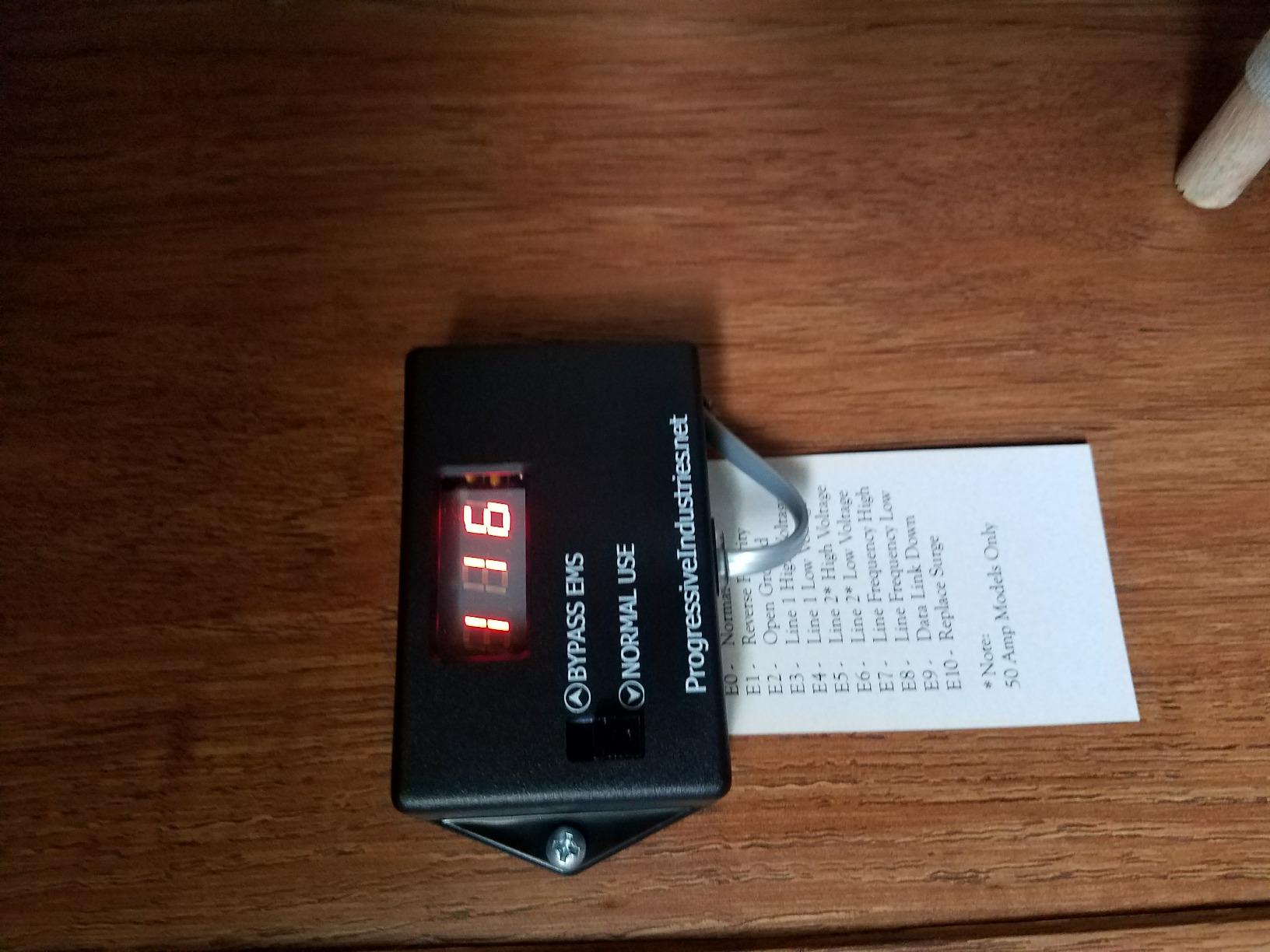 Progressive Industries EMS-HW50C Heavy Duty RV Surge Protector, Black, 50 Amp customer photo 1