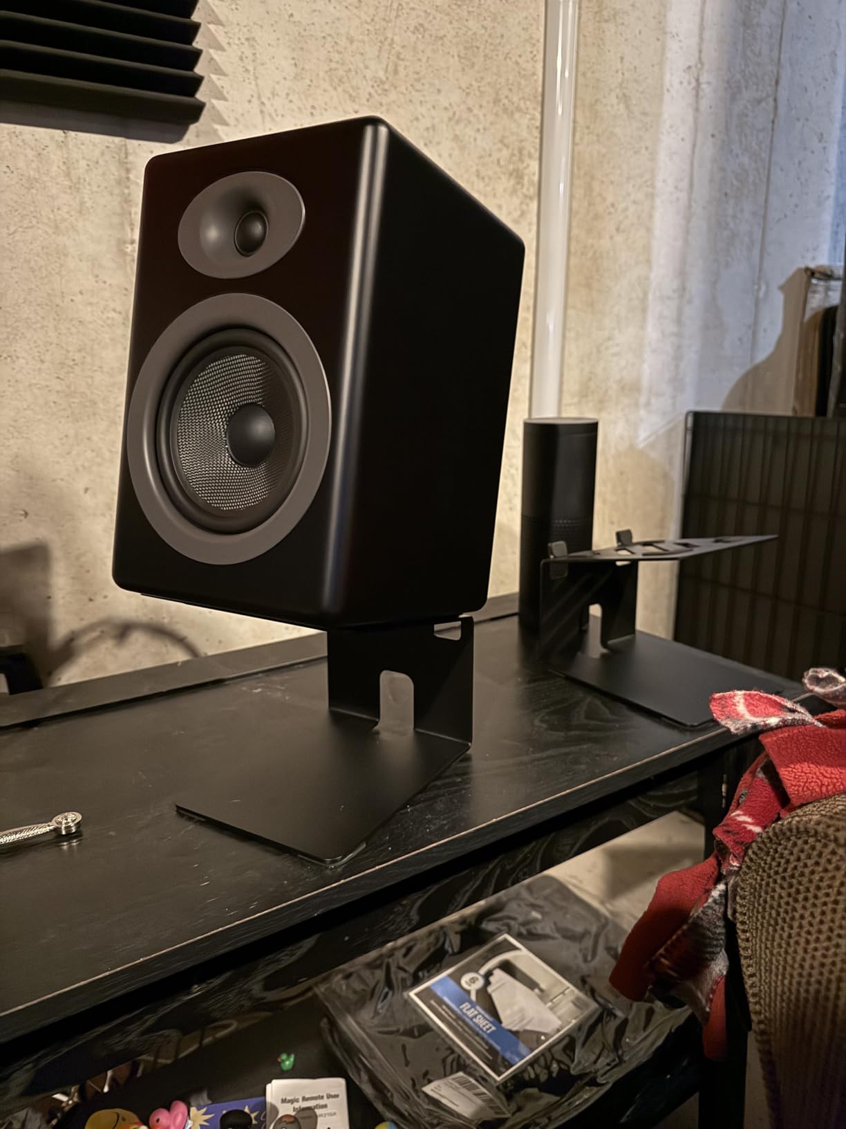 Audioengine A5+ Powered Bookshelf Speakers - 150W High-Fidelity Studio Monitors customer photo 1
