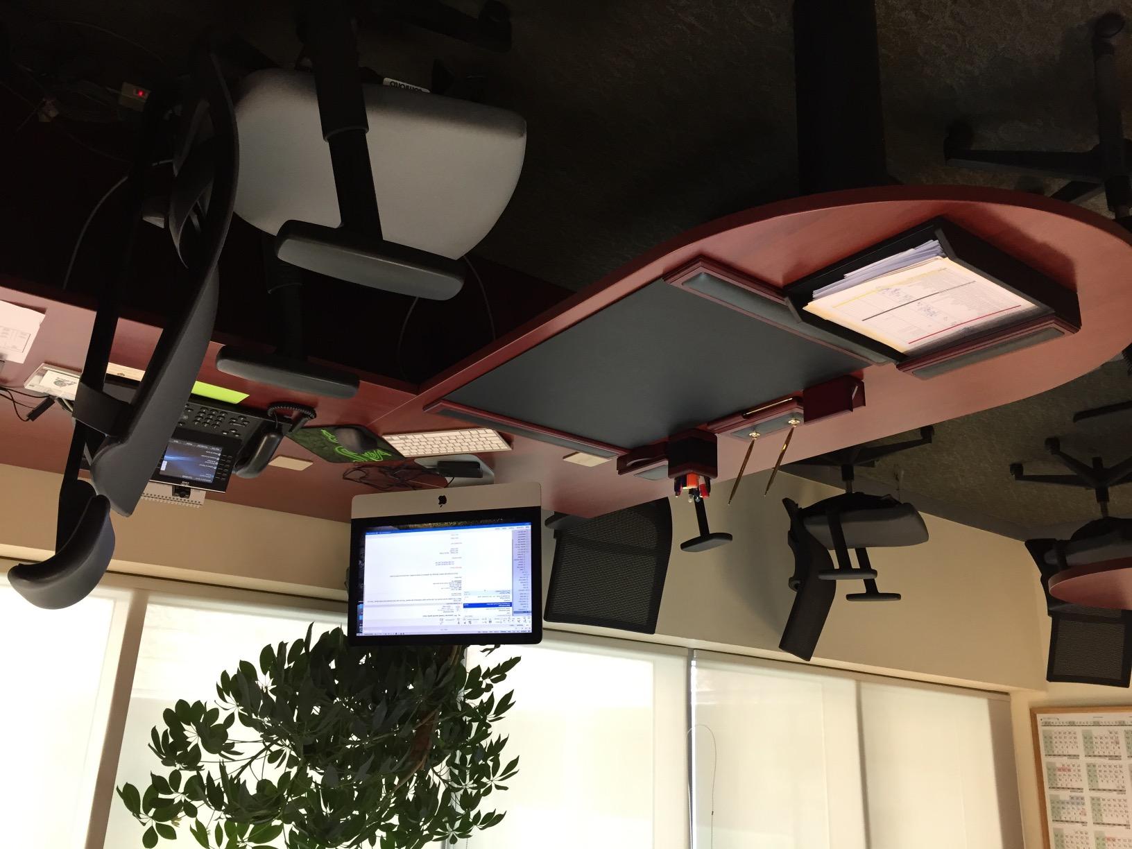 Walnut and Leather Desk Set, 3-Piece customer photo 1