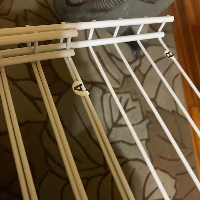 Rubbermaid Configurations Custom Closet Kit 3-6 Ft. Adjustable Metal Wire Shelving White Finish Expandable Organization System Hardware Included for Home Closet/Pantry/Laundry/Mudroom customer photo 1