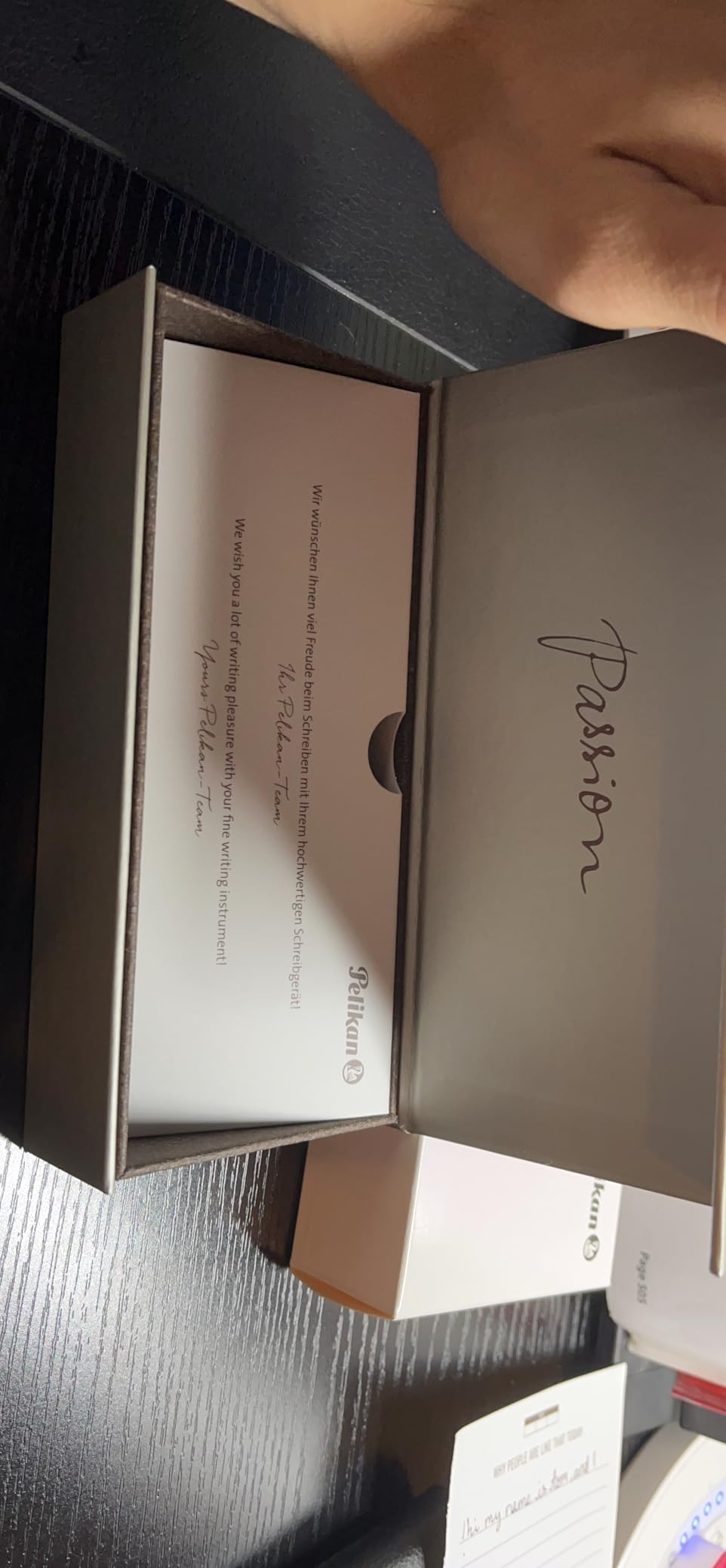 Pelikan Souverän M200 Fountain Pen, Fine Nib, Green Marble customer photo 1