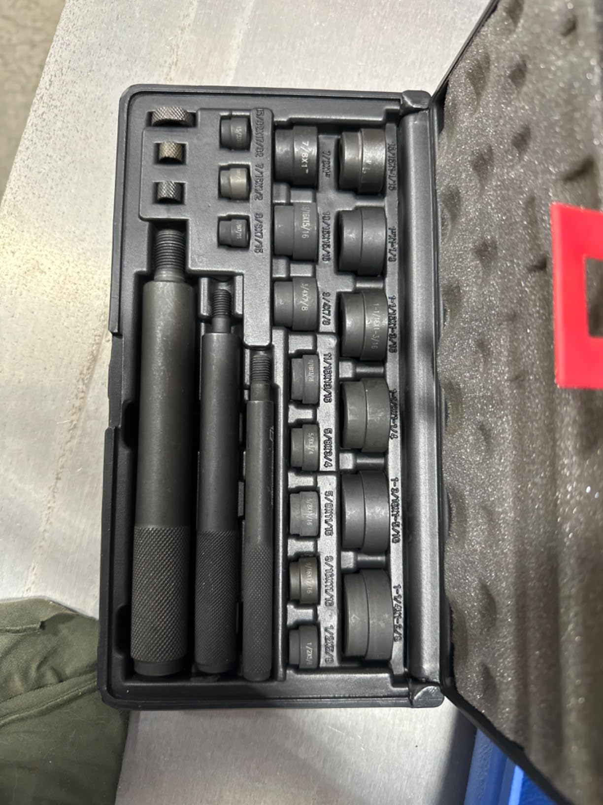 Powerbuilt General Purpose Bushing Driver Tool Kit, Tool Set to Install and Remove Press-in Bushings, Cars, Trucks, Tractors, Vehicles - 641335 customer photo 1