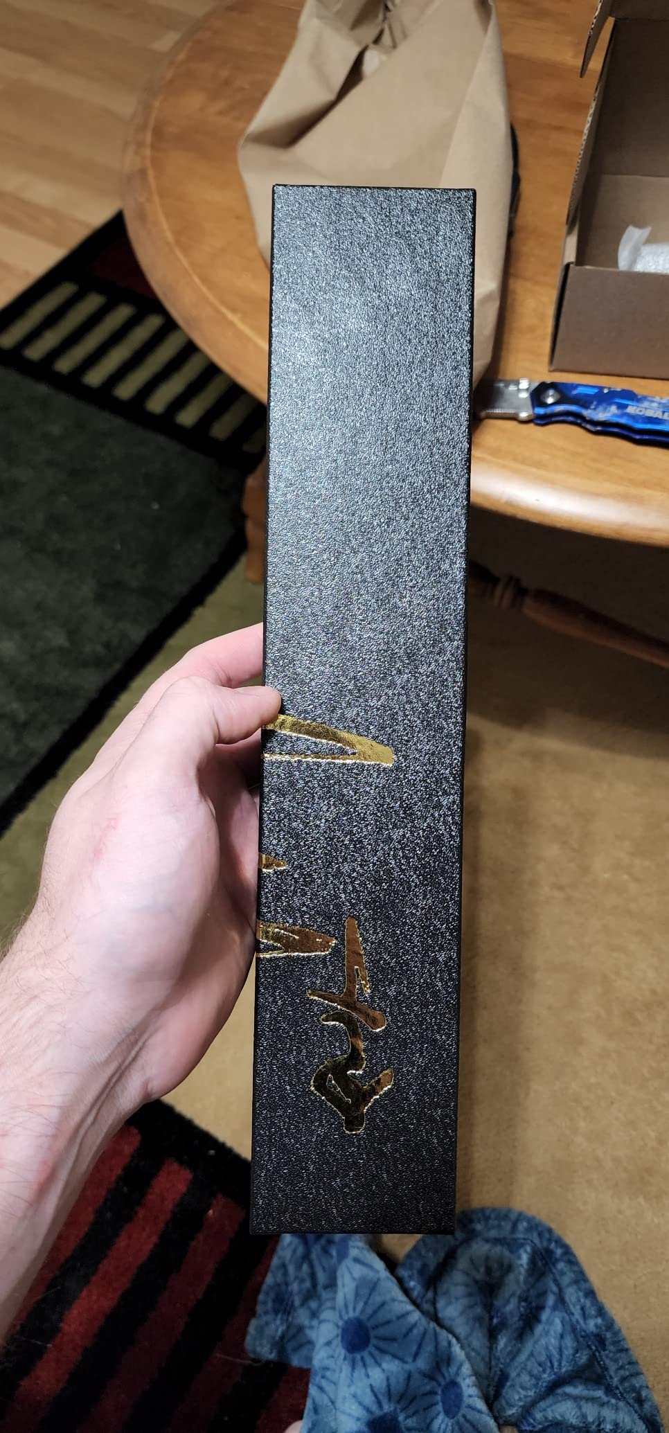 VG10 46 Layers Hammered Damascus Santoku Japanese Multipurpose Chef Knife customer photo 1