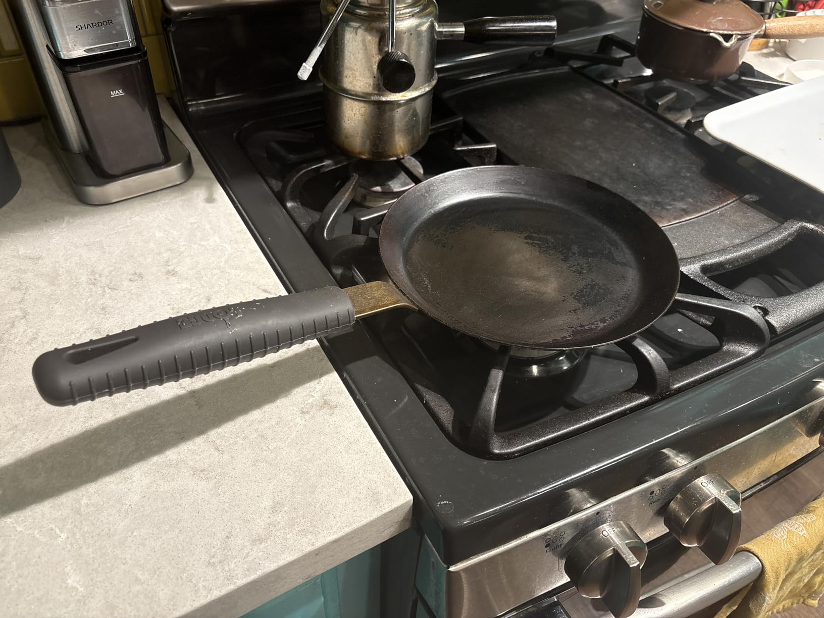 Matfer Bourgeat 062034 Round Crepe Pan, 9 1/2-Inch, Gray customer photo 1