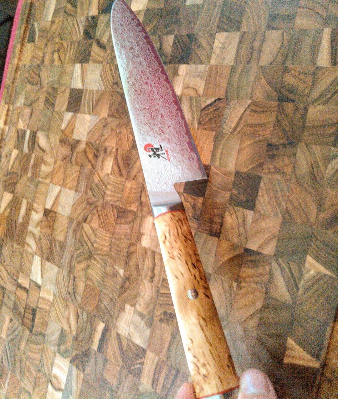 Miyabi Birchwood SG2 Japanese Chef's Knife, 9-inch customer photo 1