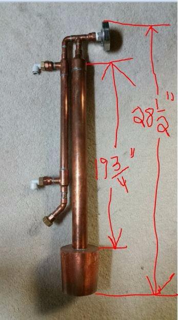 10 Gallon Copper Still Kit. Made in the USA customer photo 1
