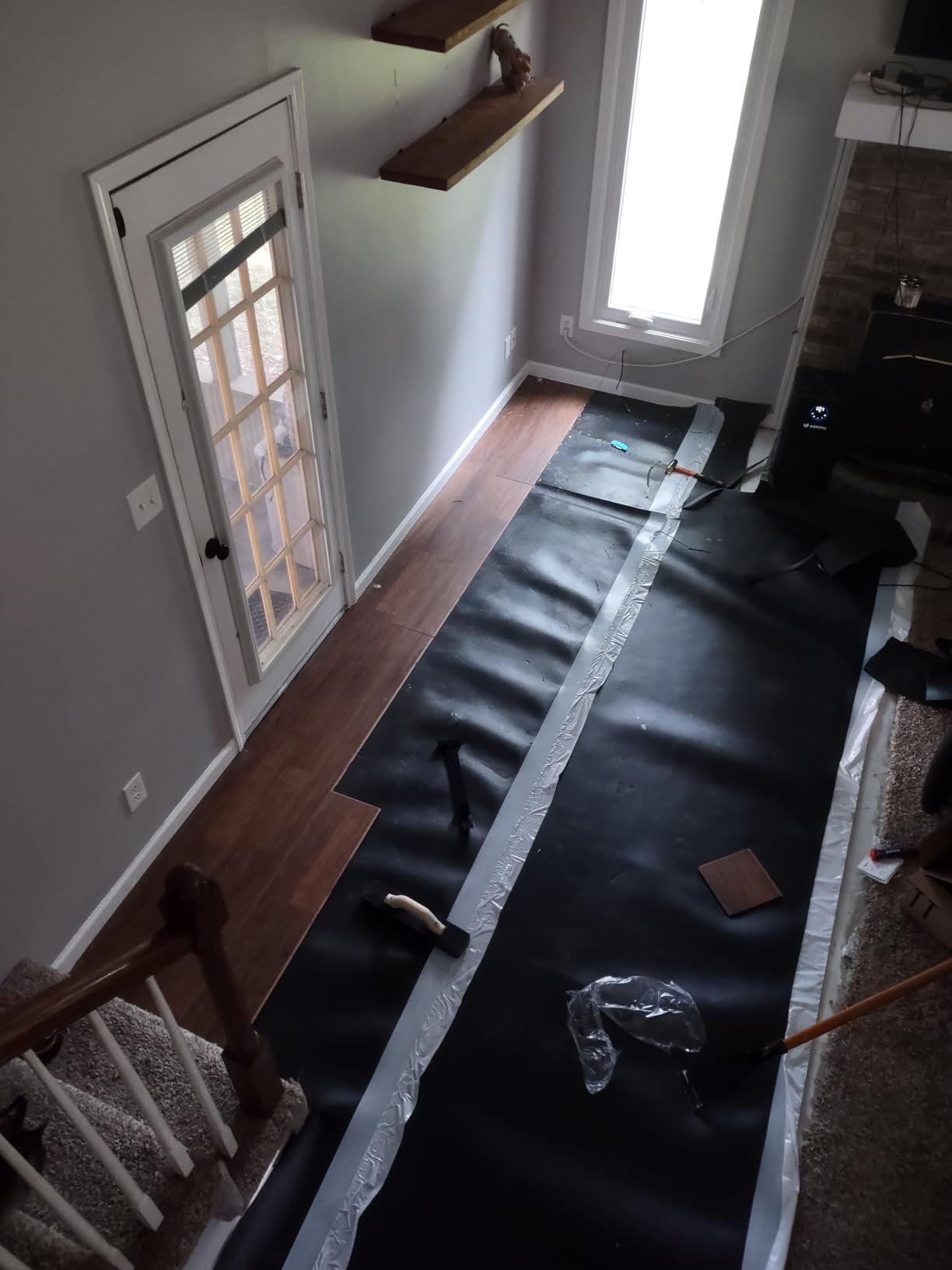 ROBERTS Black Jack Underlayment - 100 sq. ft. Roll - 43