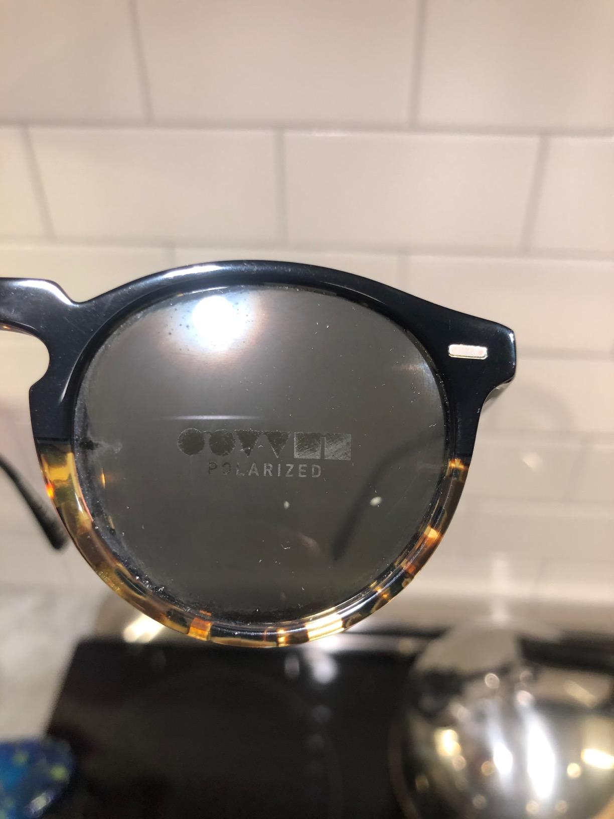 Oliver Peoples OV5217S 1178P1 Sun Black/Tortoise Gregory Peck Sun Round Sunglasses customer photo 2