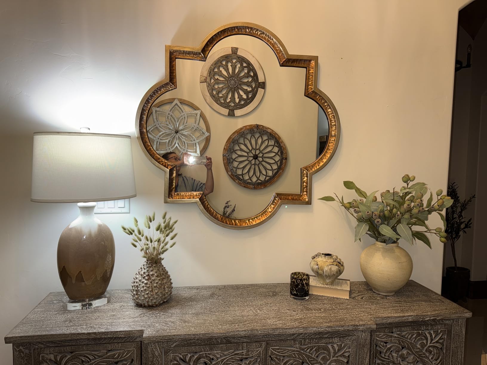 Uttermost Gold 12862 Lourosa Mirror, 39.8