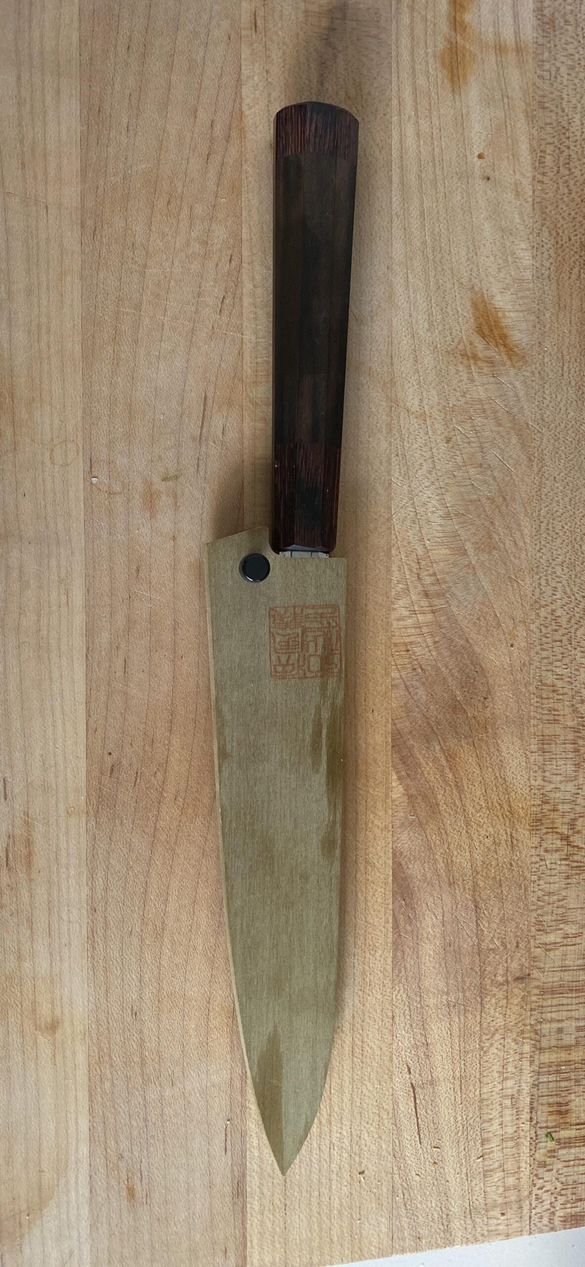 46 Layers VG10 Hammered Damascus Petty Japanese Utility Knife customer photo 1