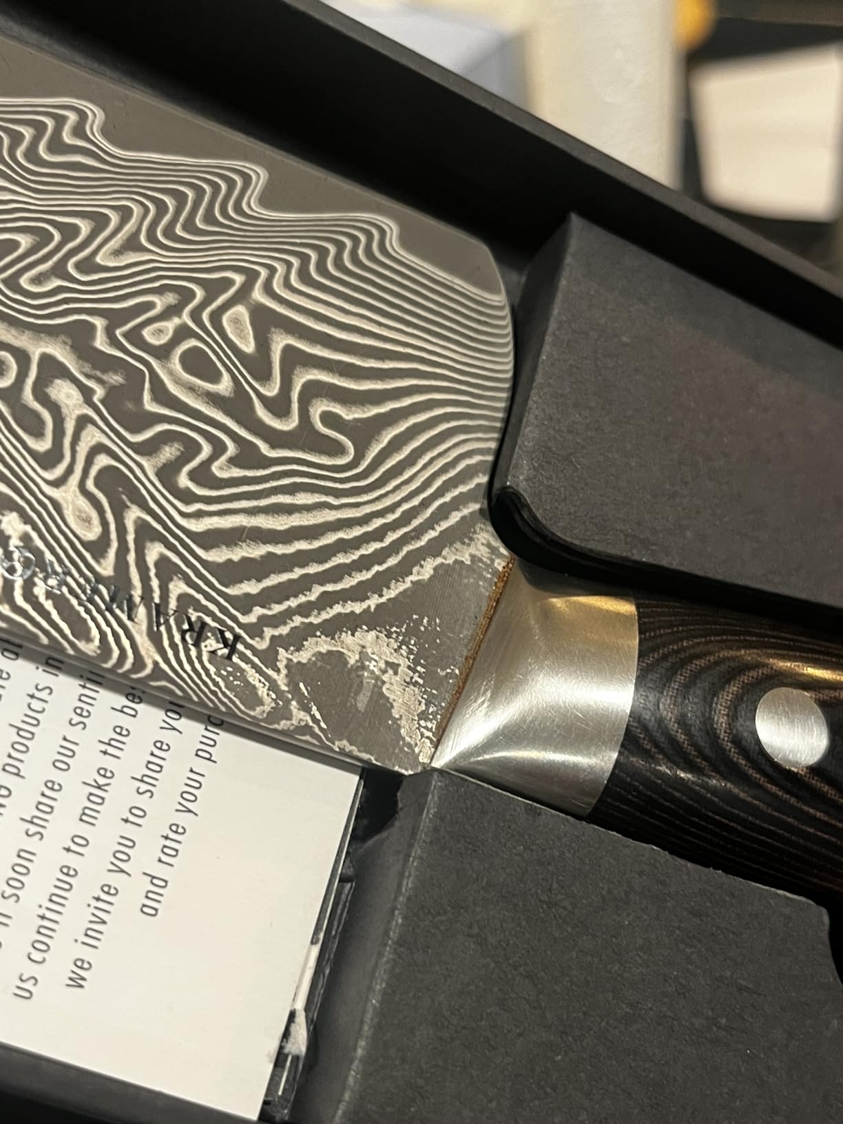 KRAMER by ZWILLING EUROLINE Damascus Collection 10-inch Chef's Knife customer photo 2