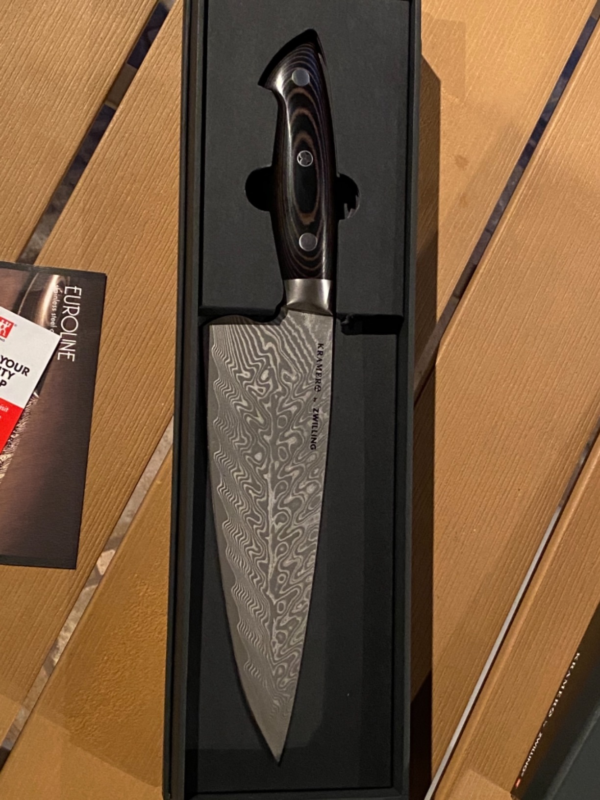 KRAMER by ZWILLING EUROLINE Damascus Collection 8-inch Chef's Knife customer photo 1