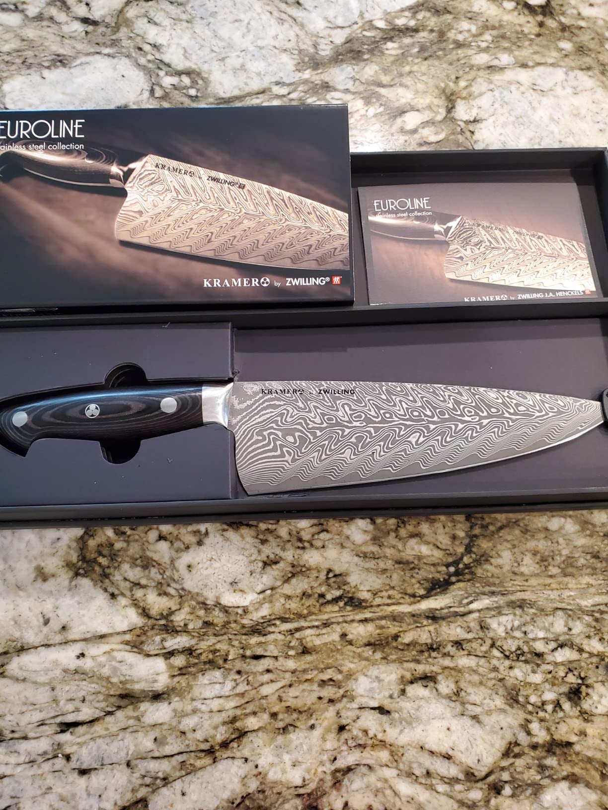 KRAMER by ZWILLING EUROLINE Damascus Collection 8-inch Chef's Knife customer photo 2