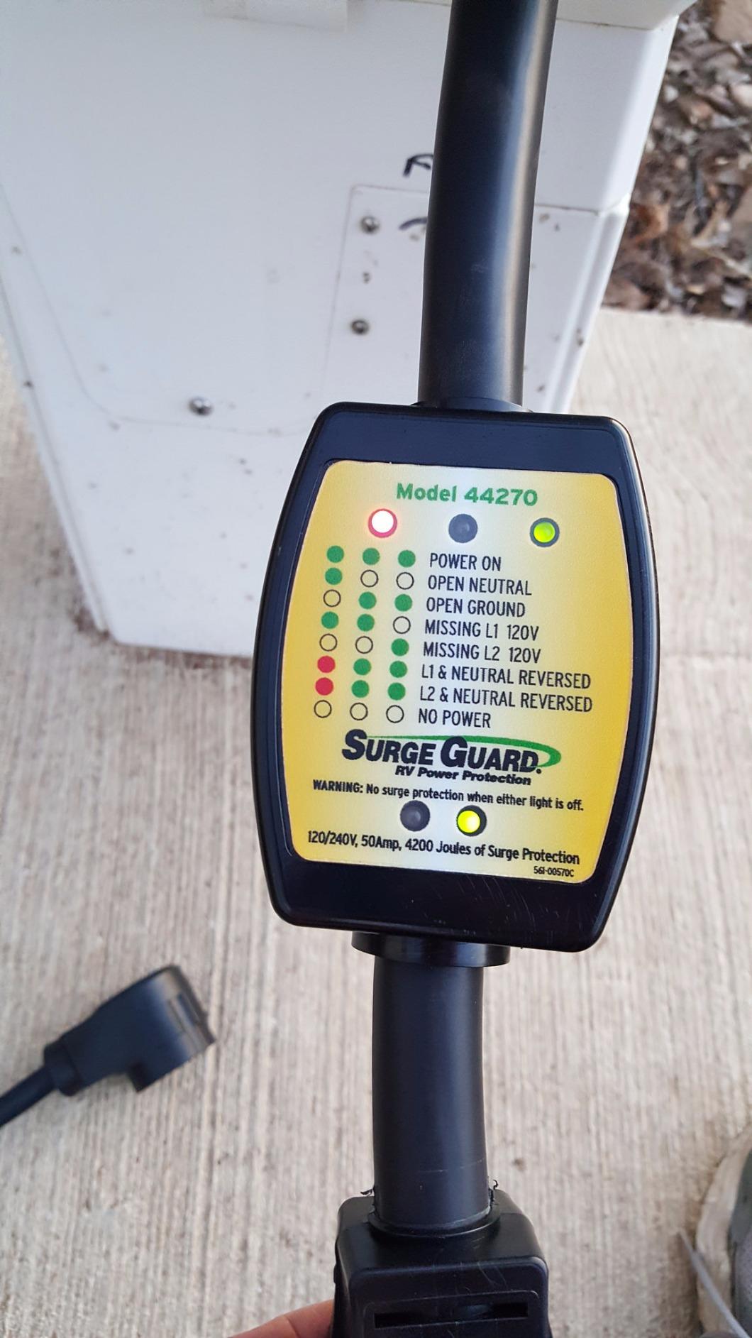 Surge Guard 44270 Entry Level Portable Surge Protector - 50 Amp customer photo 1
