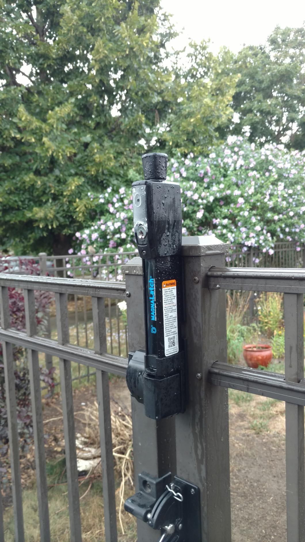 D&D Technologies ML3VPKA MagnaLatch Vertical Pull 12-inch Gate Latch, Magnetic Lock System, Professional-Grade Child & Pet Safety Gate Latch, Rekeyable Security Lock System, Square Gate Frame and Post customer photo 2