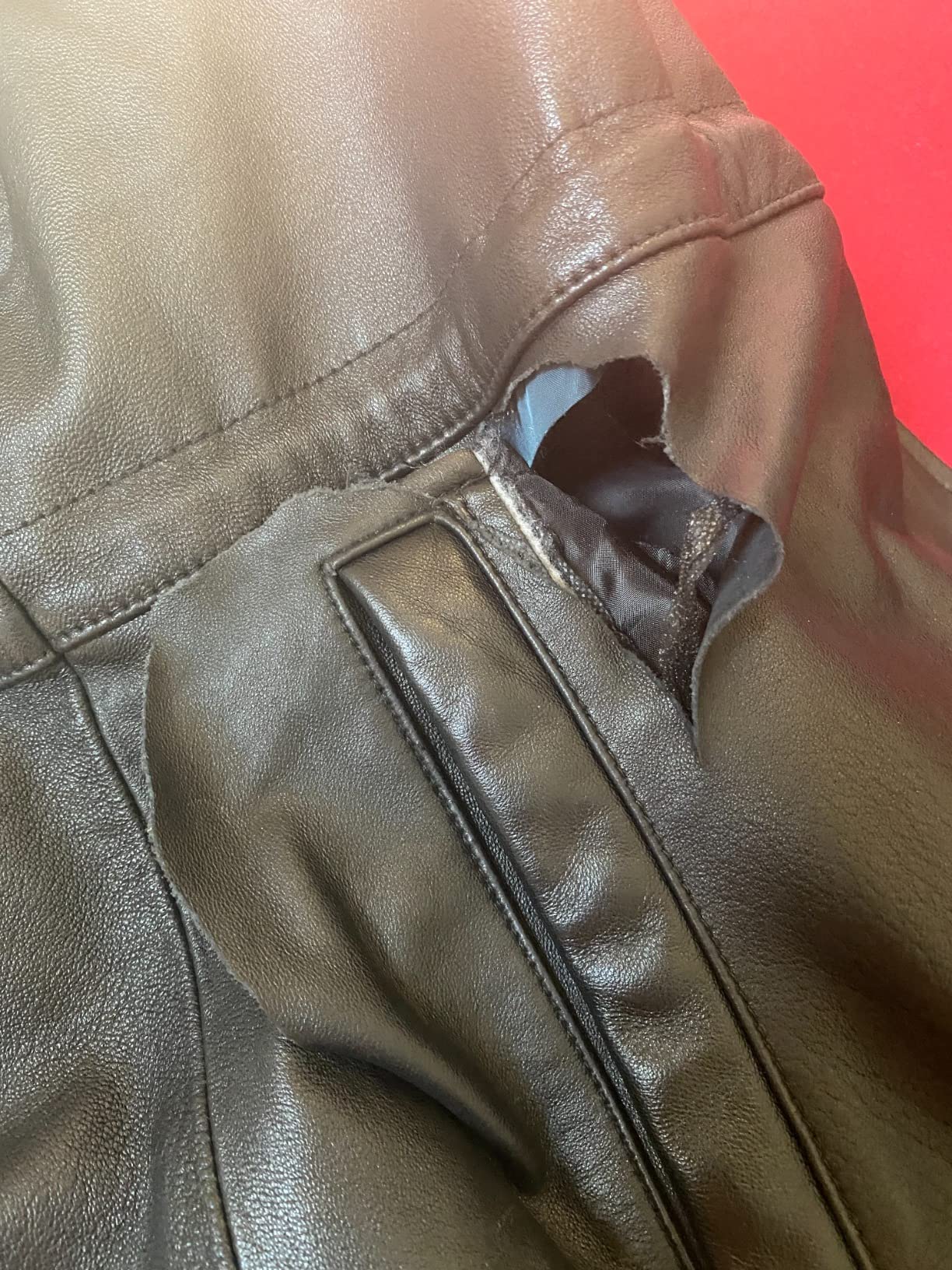 REED Men's 34'' Raglan Car Coat in Imported Lamb with Zip-out Lining customer photo 1