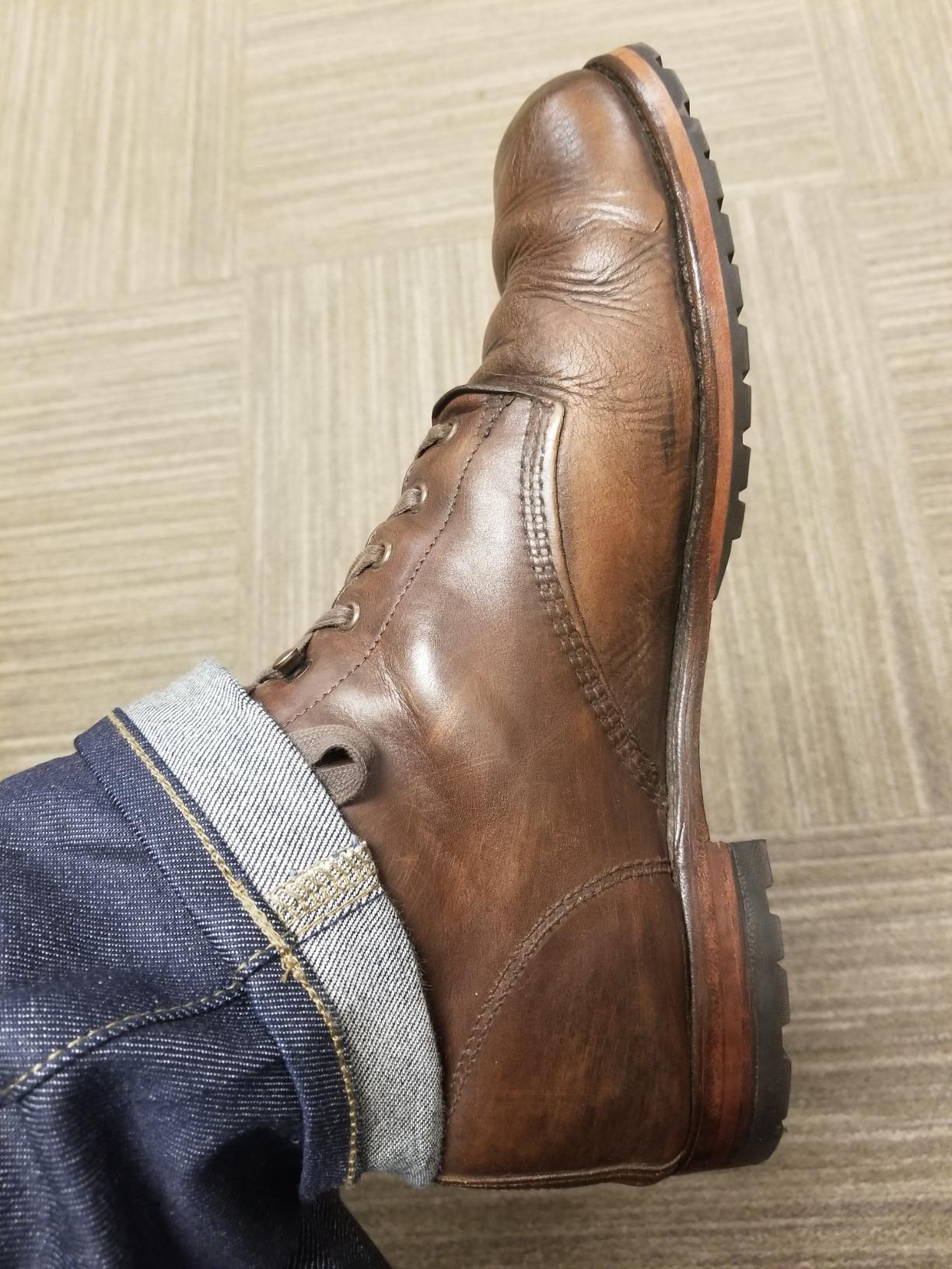 Wolverine Mens 1000 Mile Plain Toe Boot customer photo 2