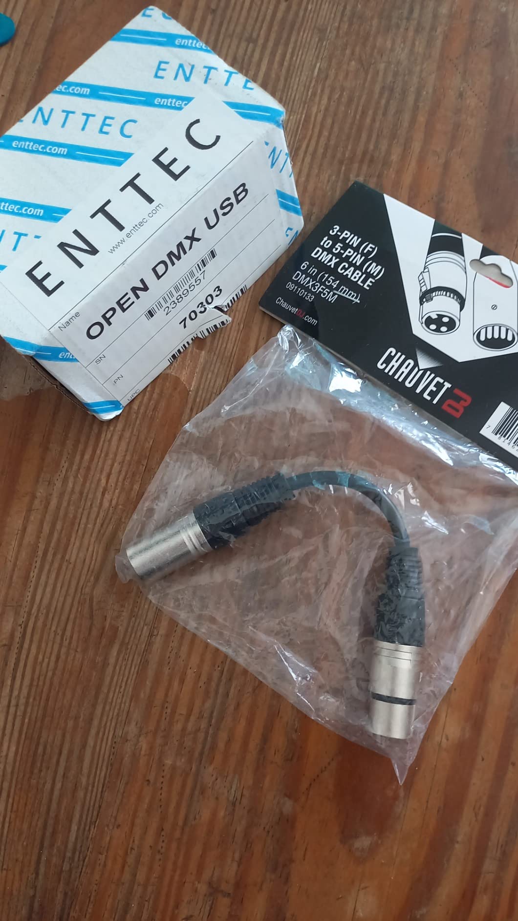 Enttec Open DMX USB 70303 Lighting Interface - Open Source/Hardware Only - Entry Level Model customer photo 1