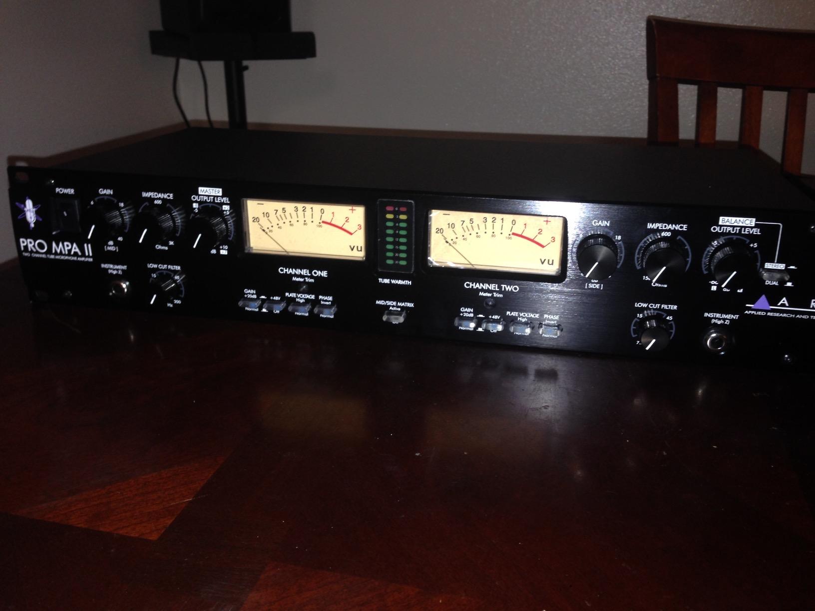 ART ProMPAII Two Channel Discrete Class A Microphone Preamp customer photo 1