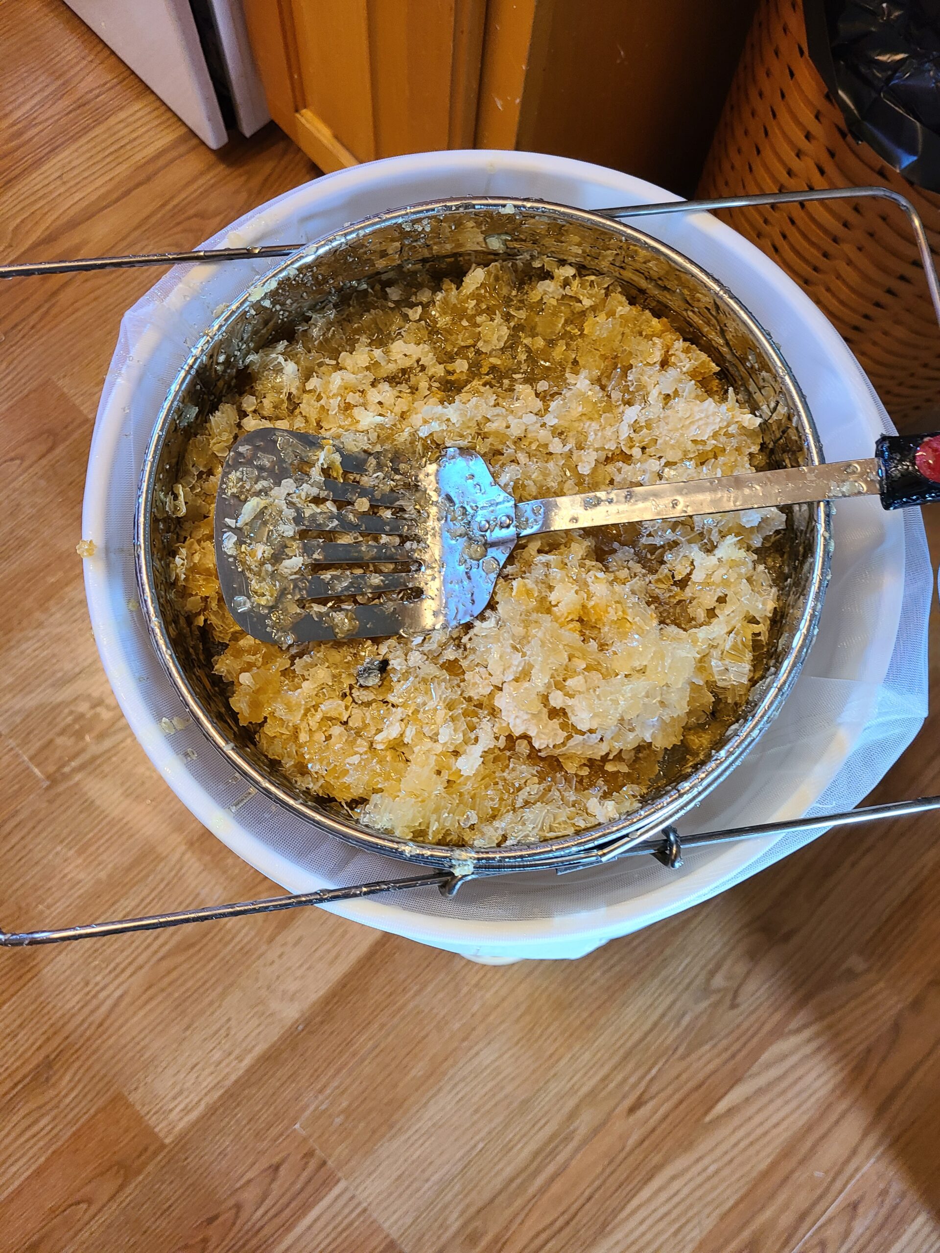 Little Giant Plastic Honey Bucket with Gate | Beekeeping Supplies | Honey Extractor Equipment | Assembled in USA | 5 Gallon customer photo 2