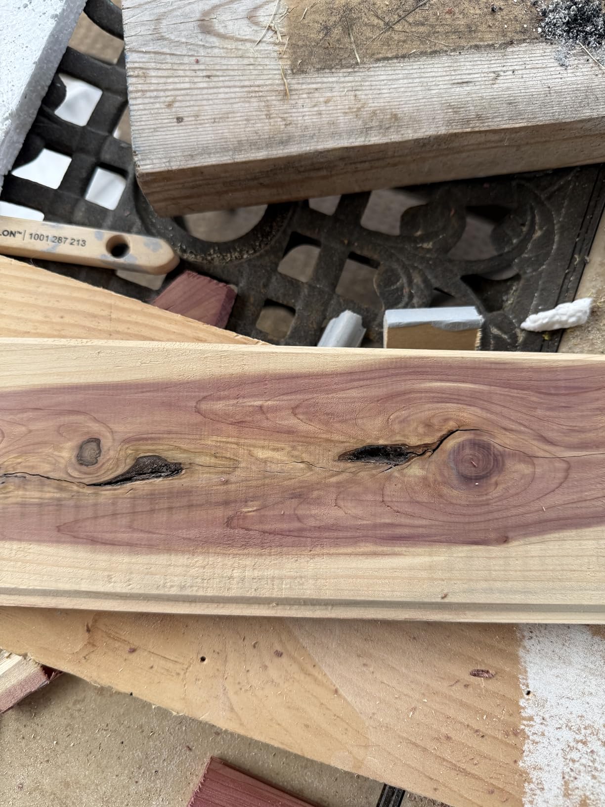 Cedar Elements Aromatic Red Cedar Planking Closet Liner 1/4