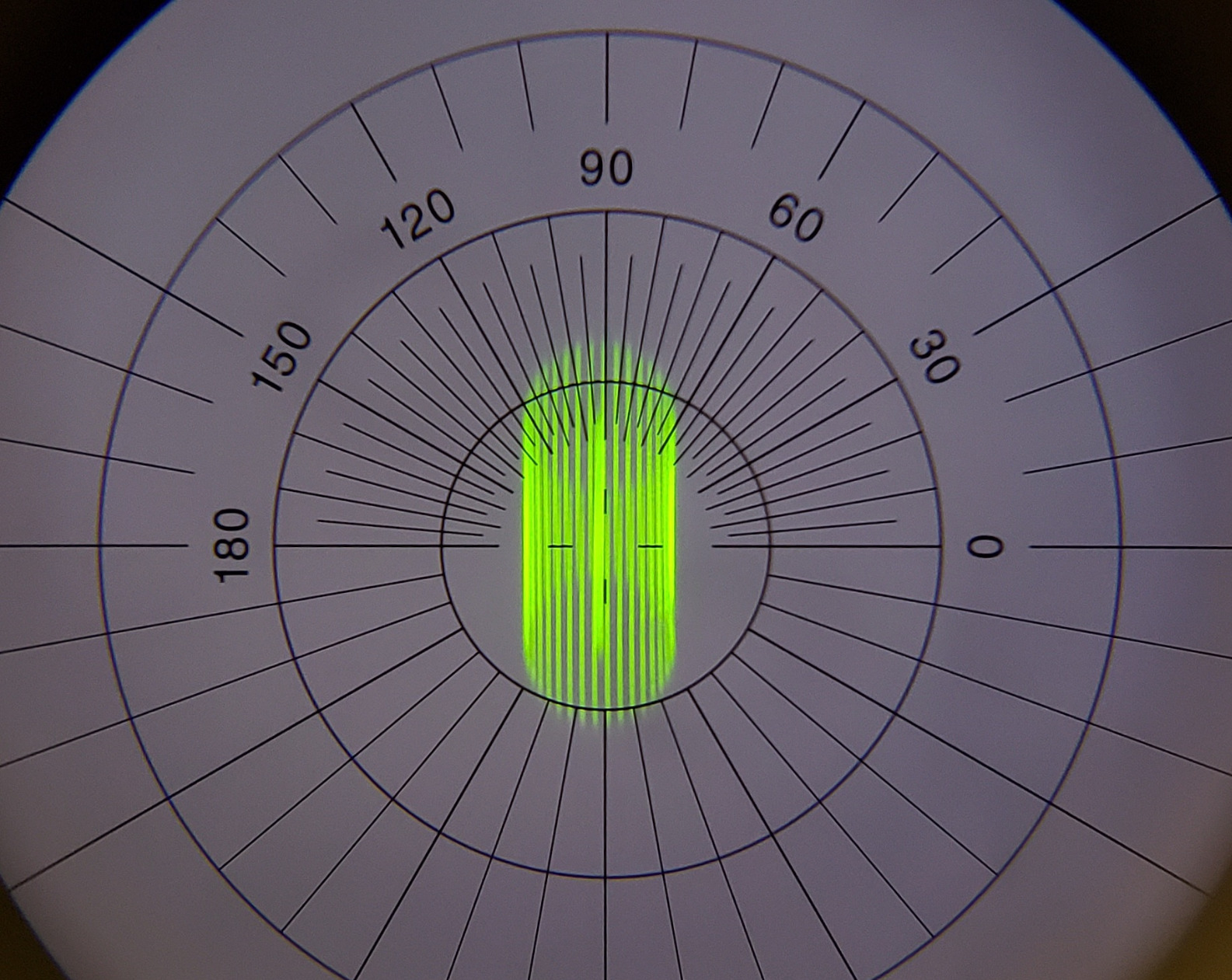 Huanyu Optical Lensometer Manual Portable Lensmeter Handheld Focimeter External Reading DC/AC Powered CP-1 customer photo 2